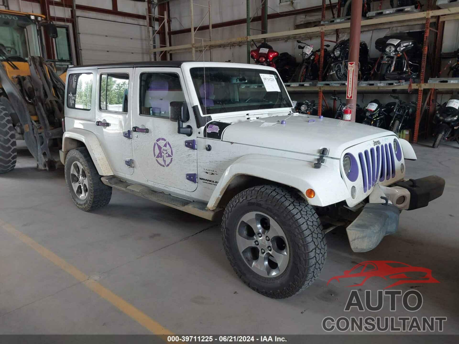 JEEP WRANGLER UNLIMITED 2016 - 1C4BJWEG3GL163667