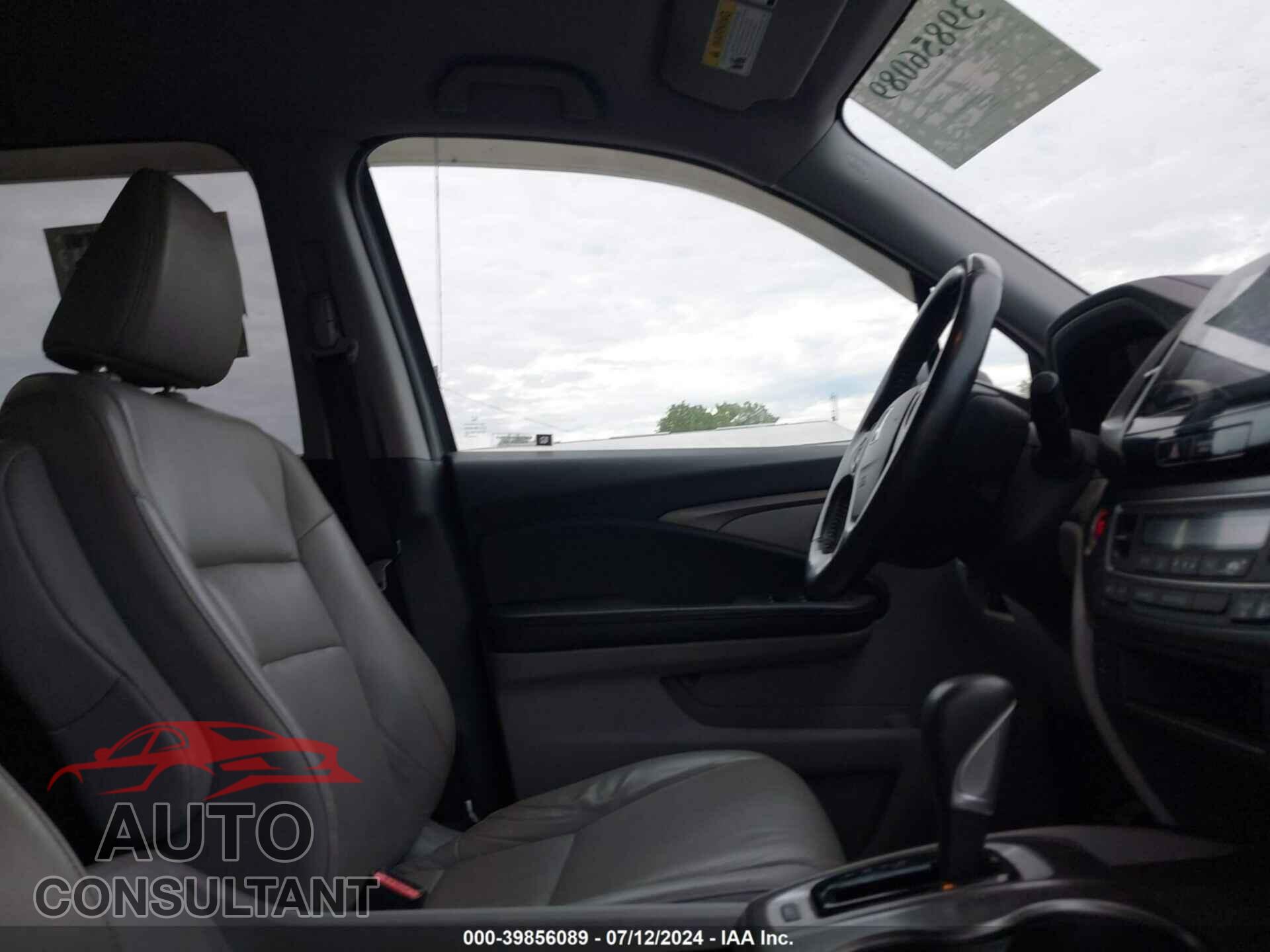 HONDA RIDGELINE 2017 - 5FPYK3F68HB030233