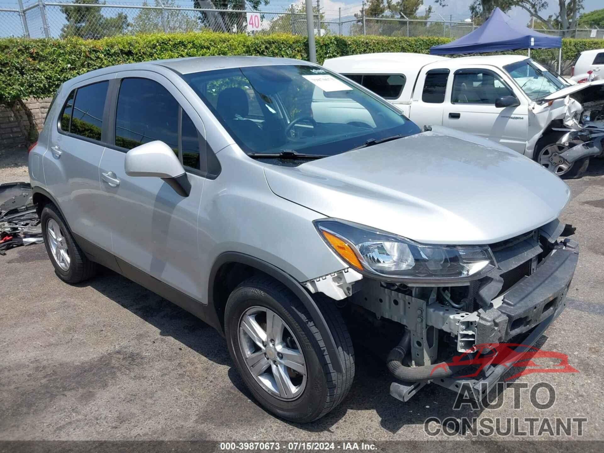 CHEVROLET TRAX 2022 - KL7CJKSM6NB526485