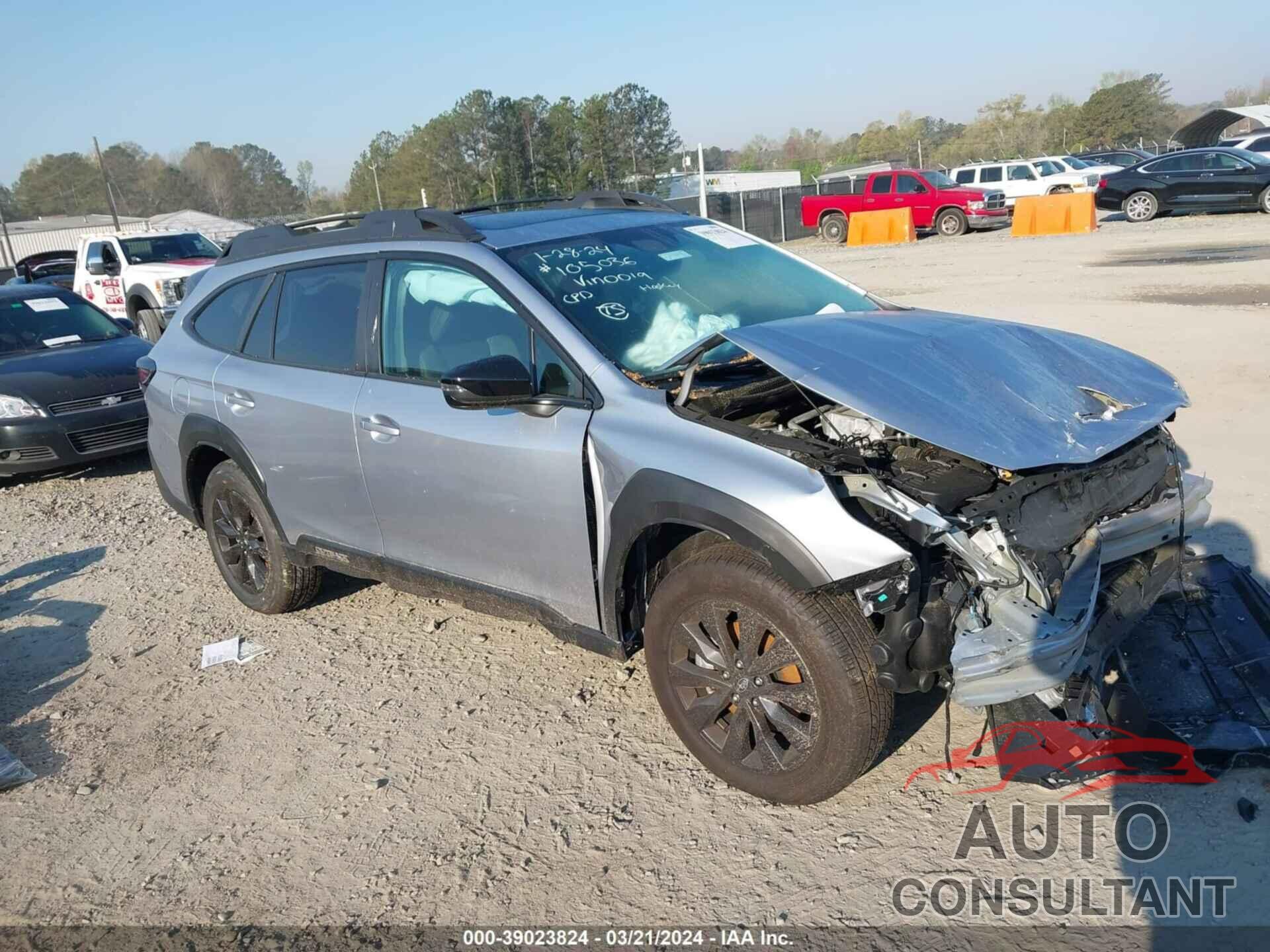 SUBARU OUTBACK 2024 - 4S4BTGLD4R3170019