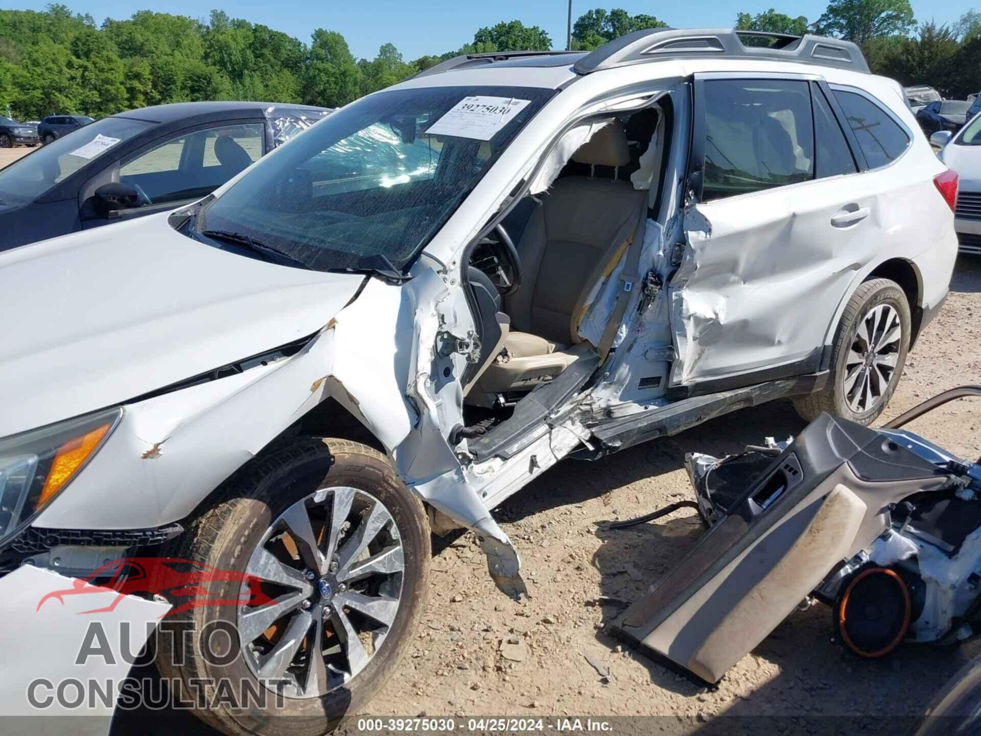 SUBARU OUTBACK 2016 - 4S4BSALC8G3240464