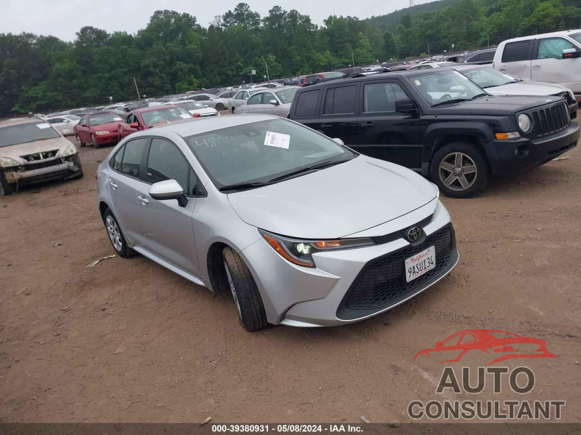 TOYOTA COROLLA 2022 - JTDEPMAE2N3017990