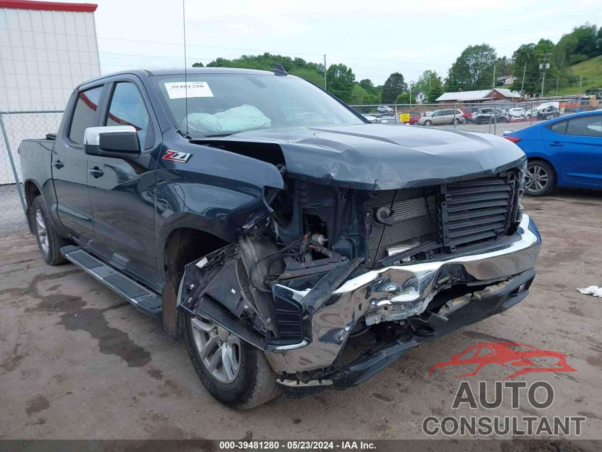 CHEVROLET SILVERADO 1500 2020 - 1GCUYDED2LZ312348