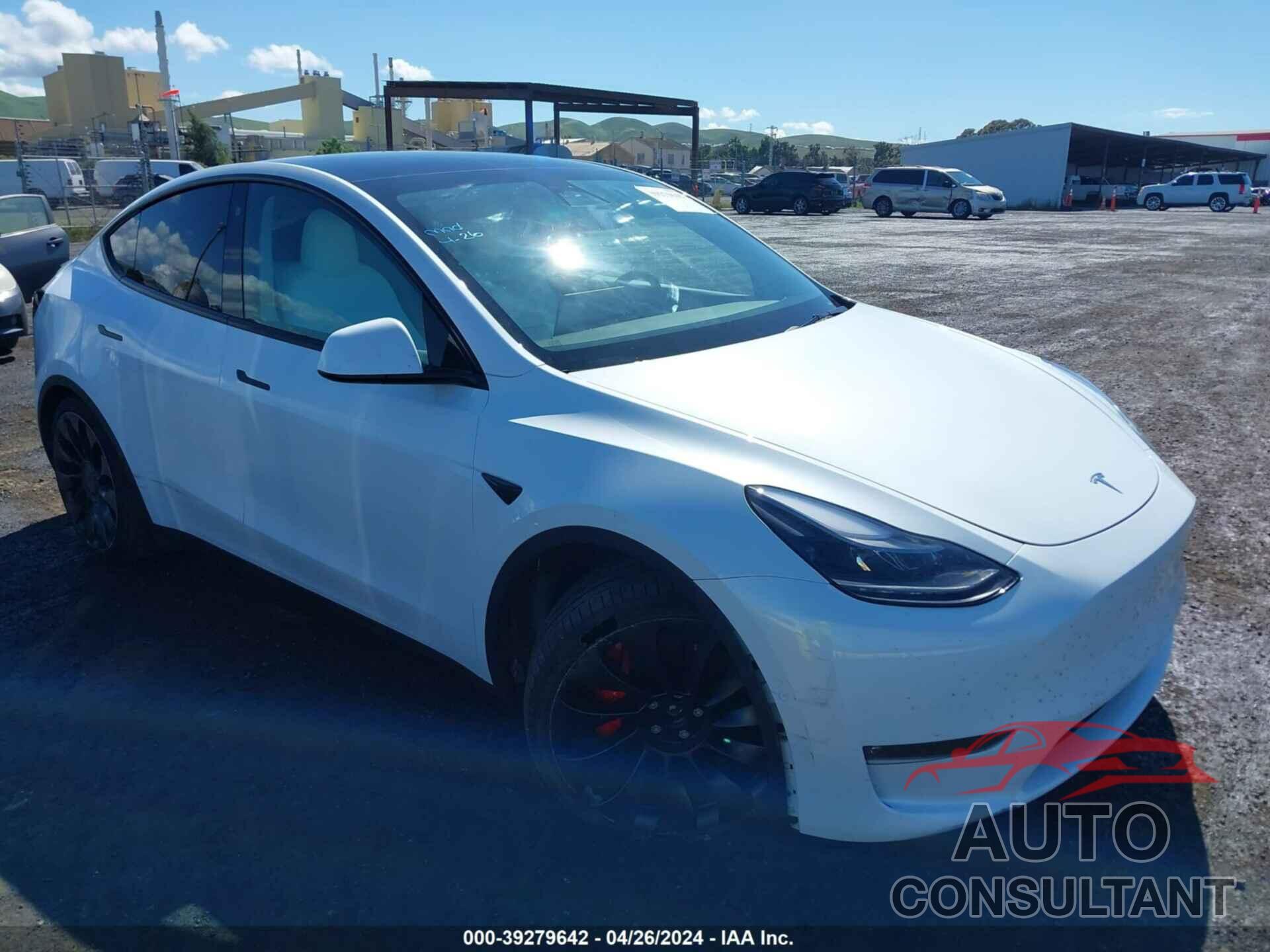 TESLA MODEL Y 2022 - 7SAYGDEFXNF490722