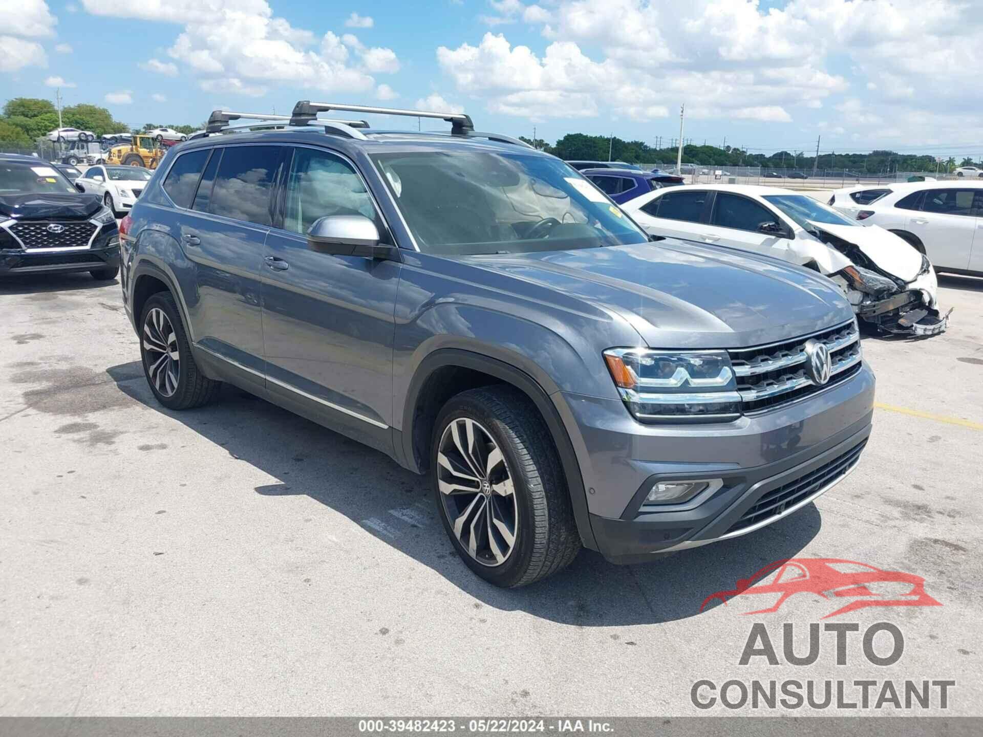 VOLKSWAGEN ATLAS 2019 - 1V2NR2CA0KC587926