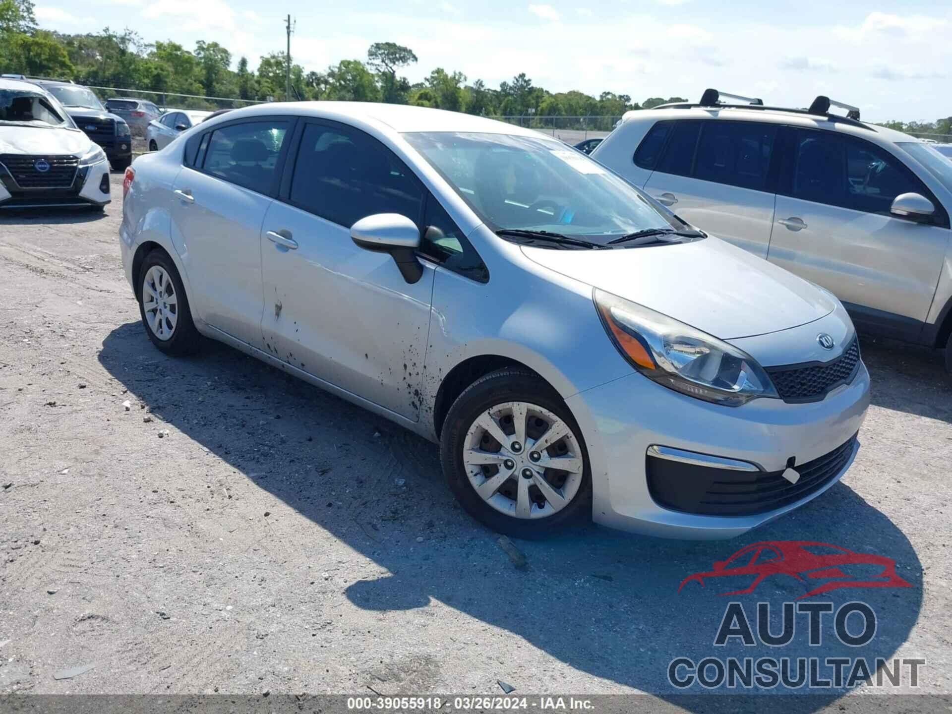 KIA RIO 2016 - KNADM4A34G6554474