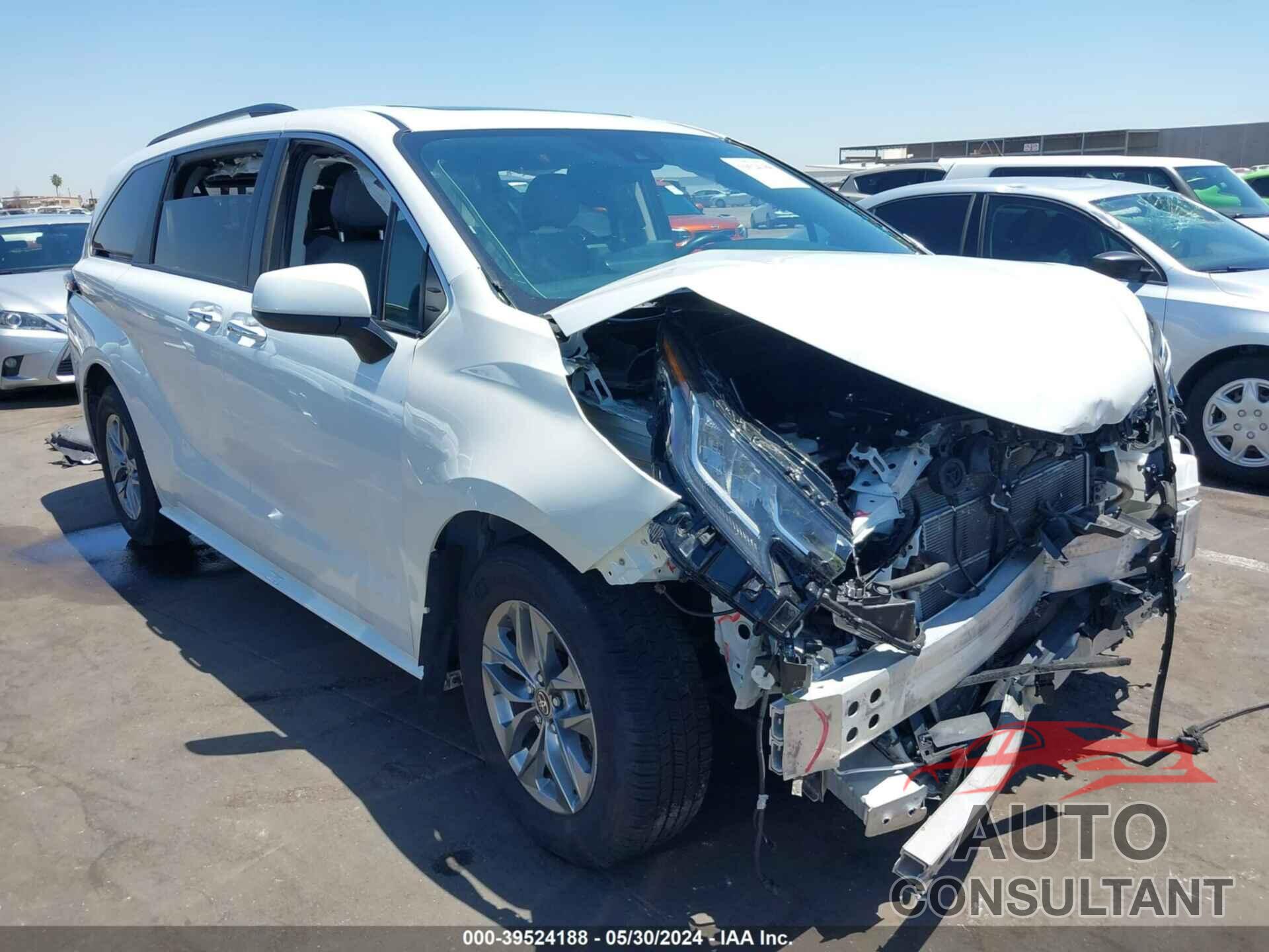 TOYOTA SIENNA 2022 - 5TDYRKEC4NS082472