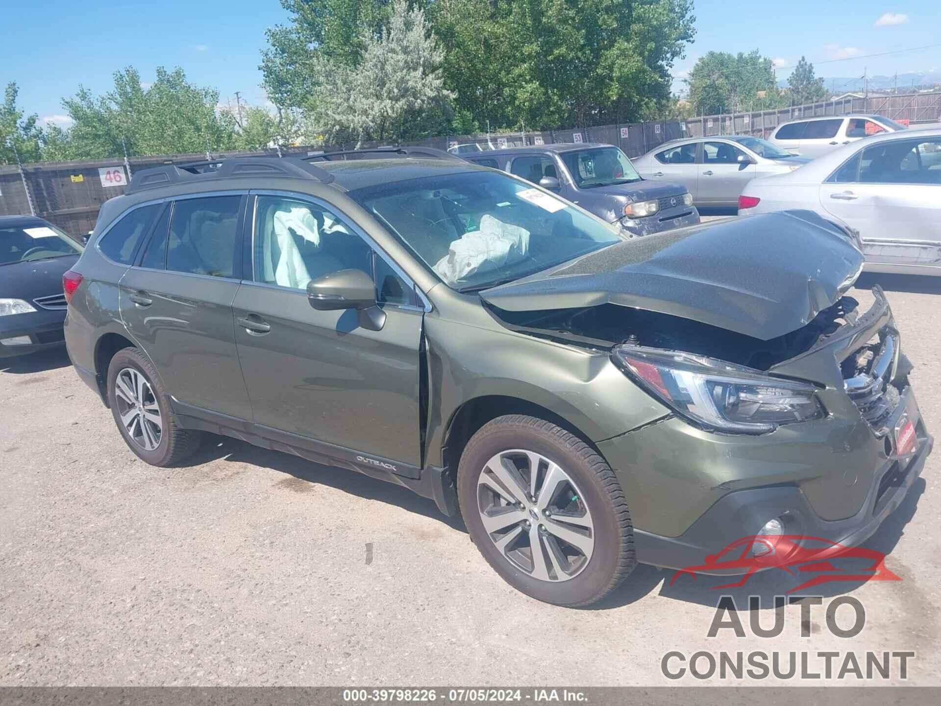 SUBARU OUTBACK 2018 - 4S4BSENC7J3224347