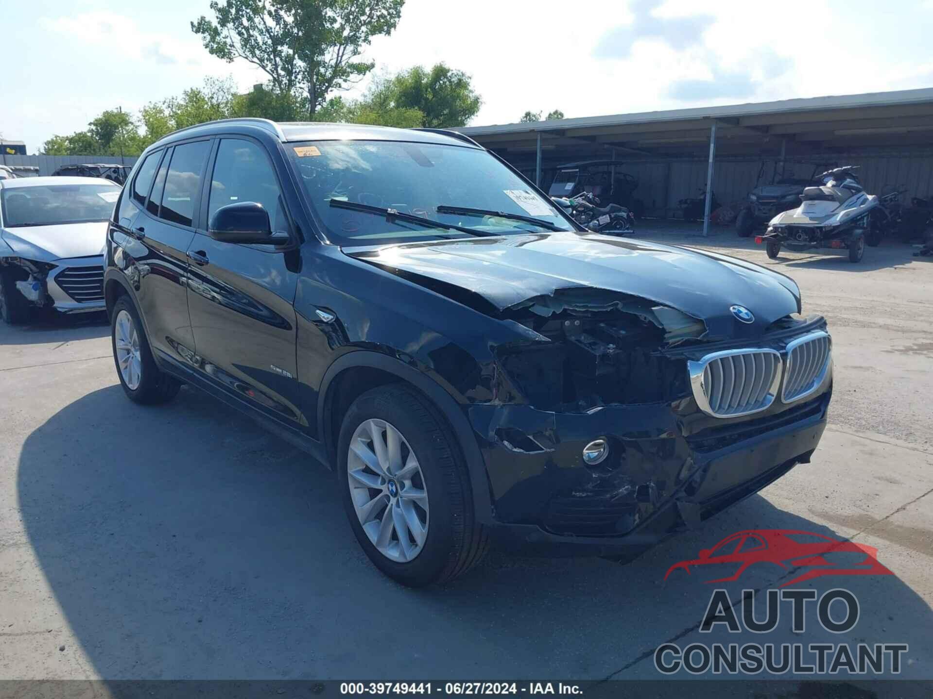 BMW X3 2017 - 5UXWZ7C30H0V89513