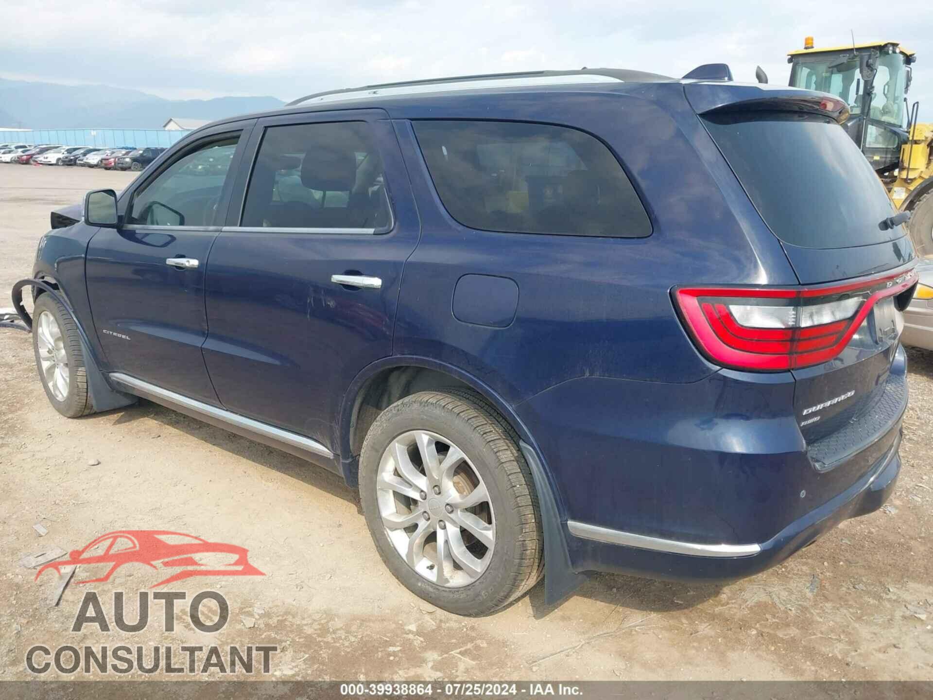 DODGE DURANGO 2017 - 1C4SDJET8HC945536