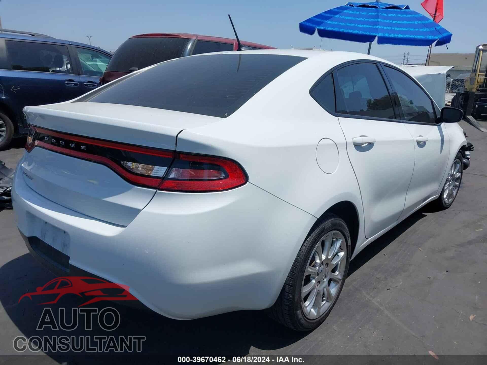 DODGE DART 2016 - 1C3CDFFA7GD821172