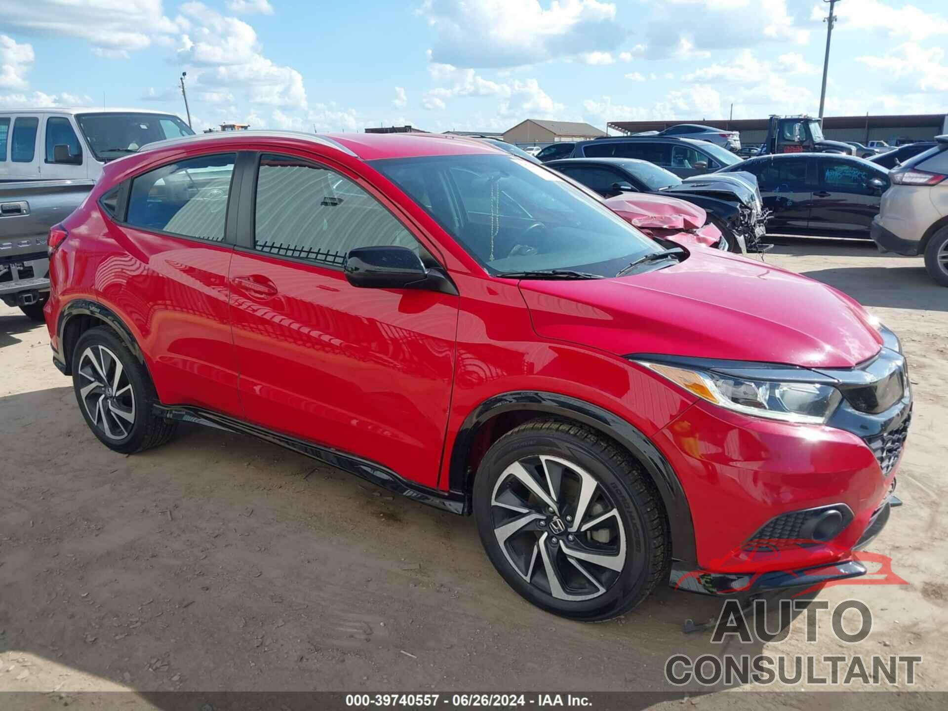 HONDA HR-V 2019 - 3CZRU6H16KG710752