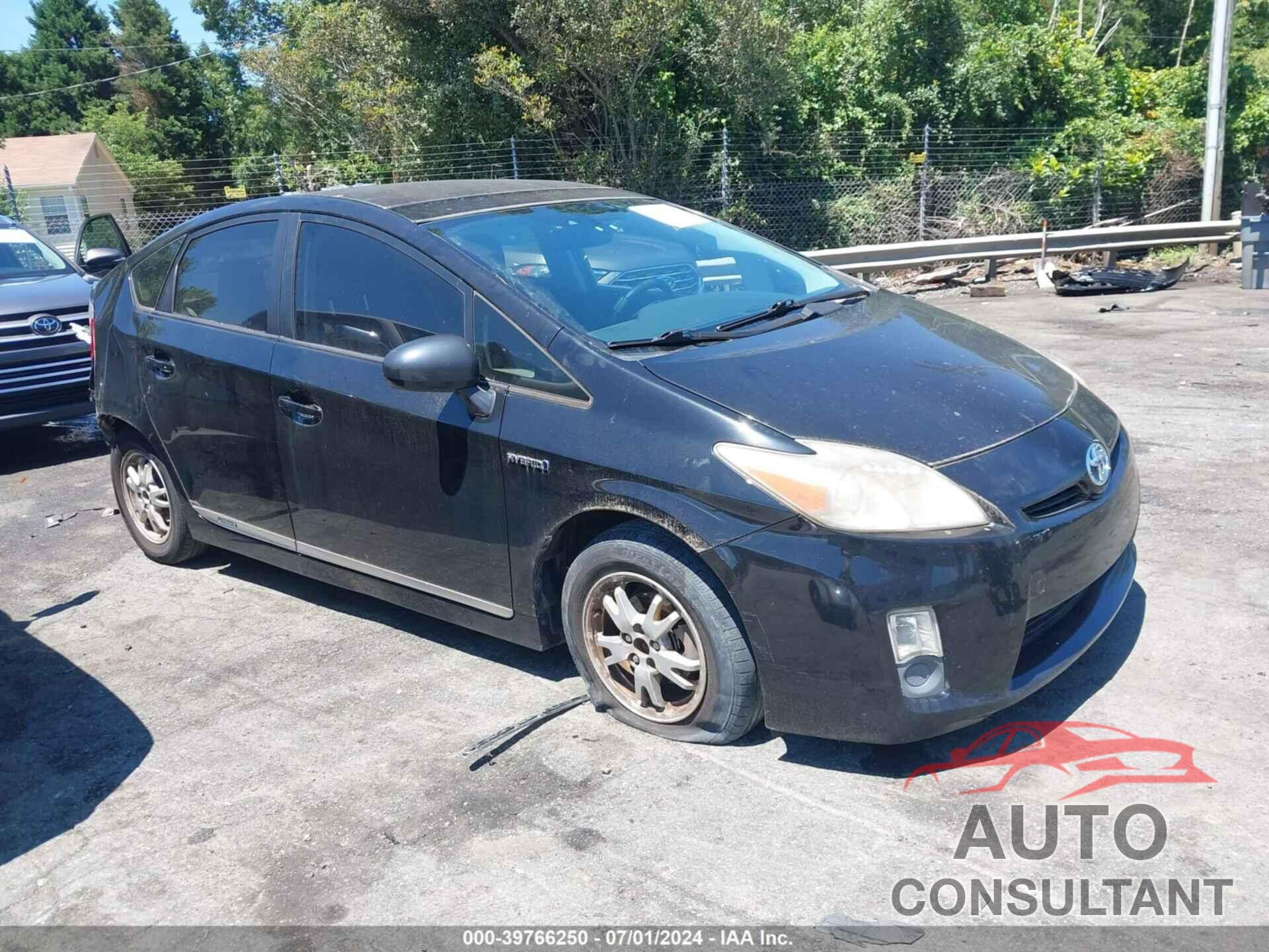 TOYOTA PRIUS 2011 - JTDKN3DU2B0283822