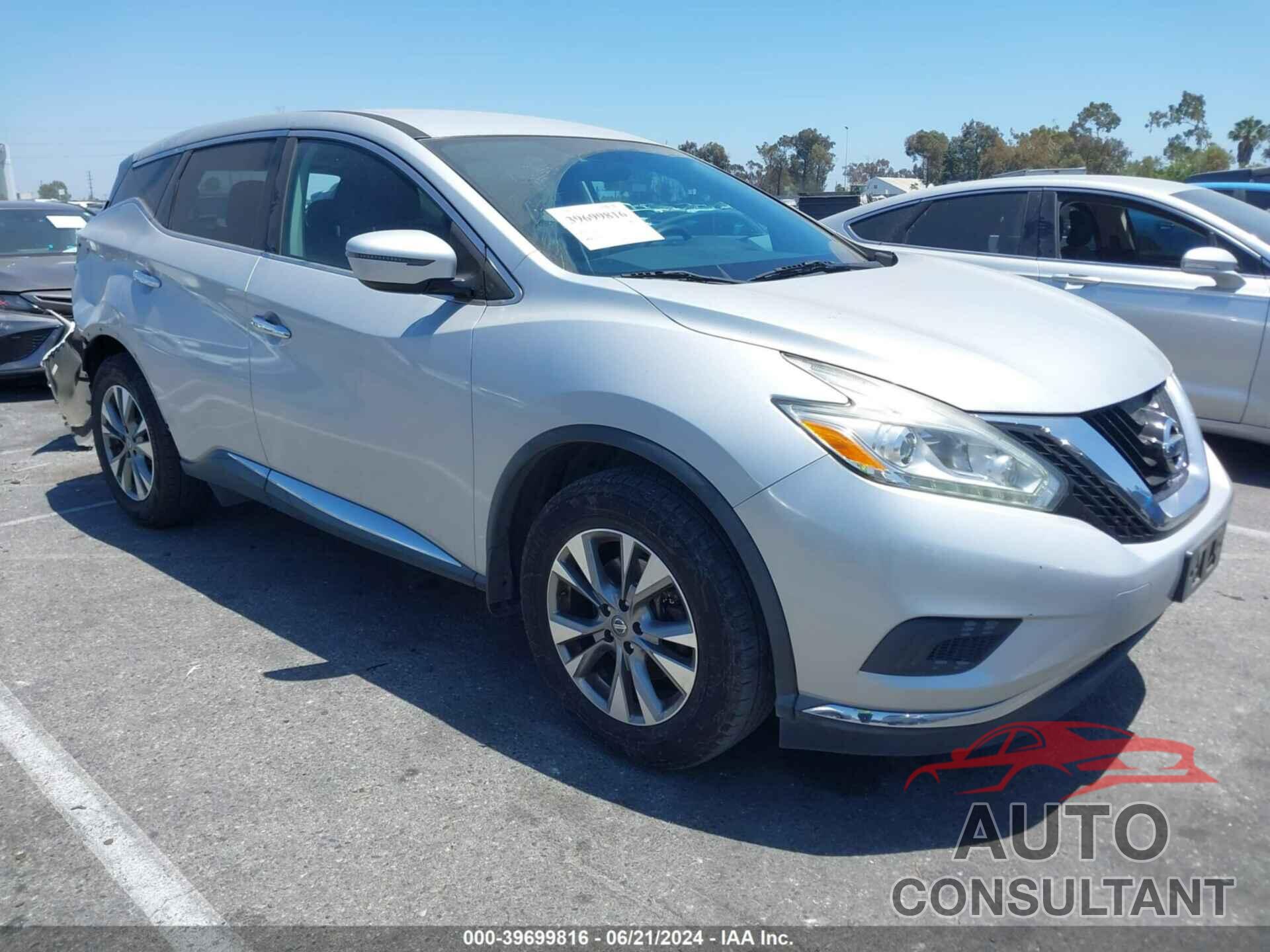 NISSAN MURANO 2016 - 5N1AZ2MG3GN146611