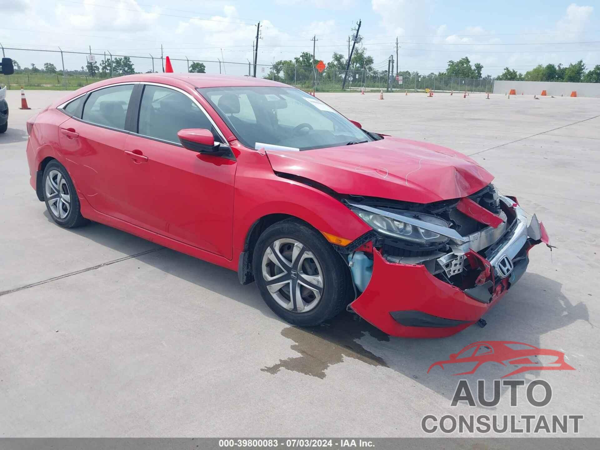 HONDA CIVIC 2016 - 2HGFC2F50GH552105