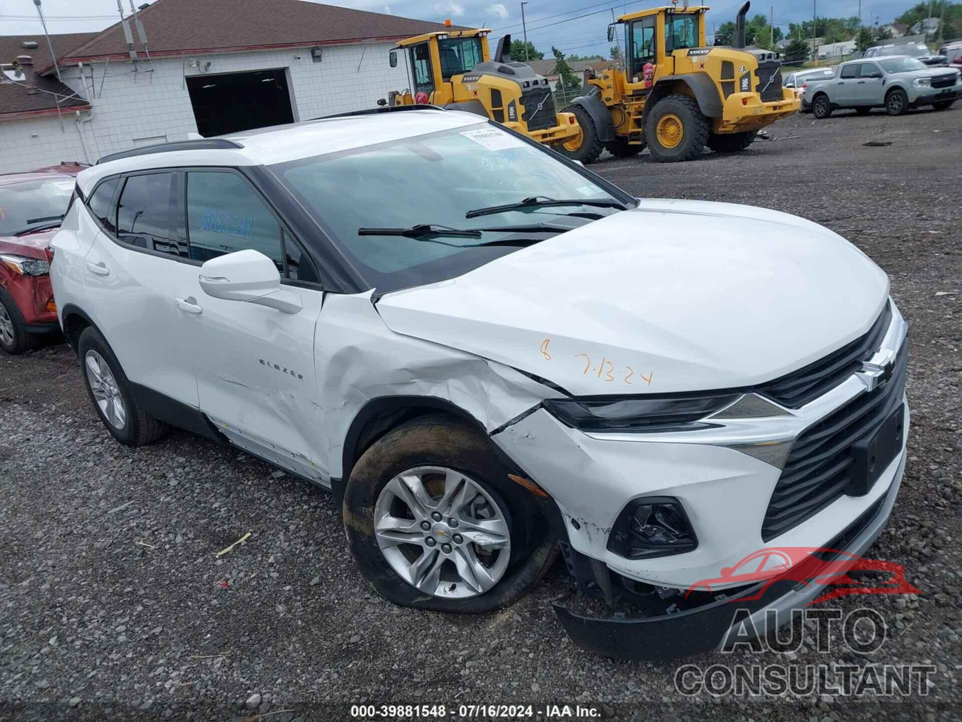 CHEVROLET BLAZER 2019 - 3GNKBGRS1KS704162