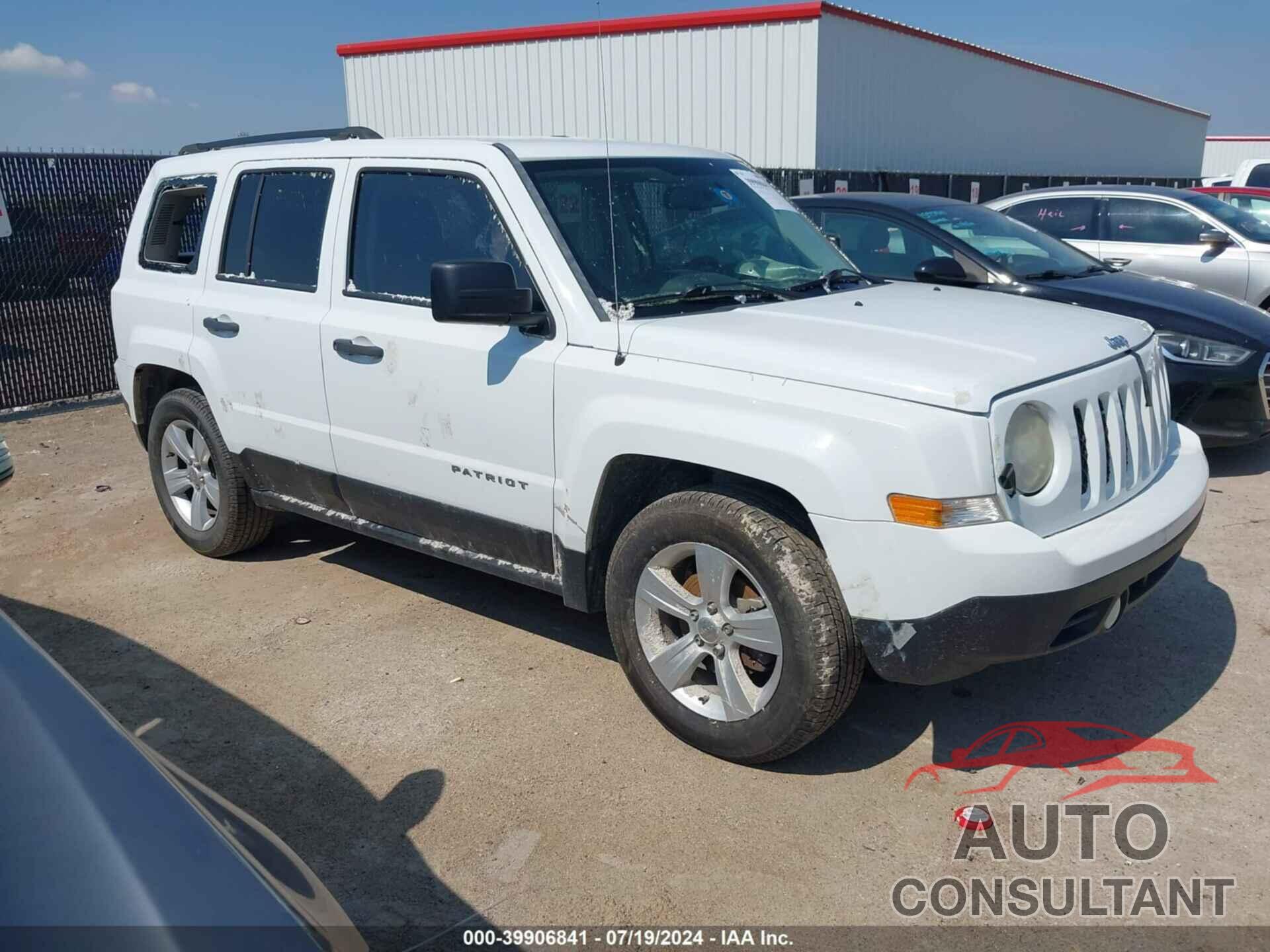 JEEP PATRIOT 2016 - 1C4NJPBBXGD583139