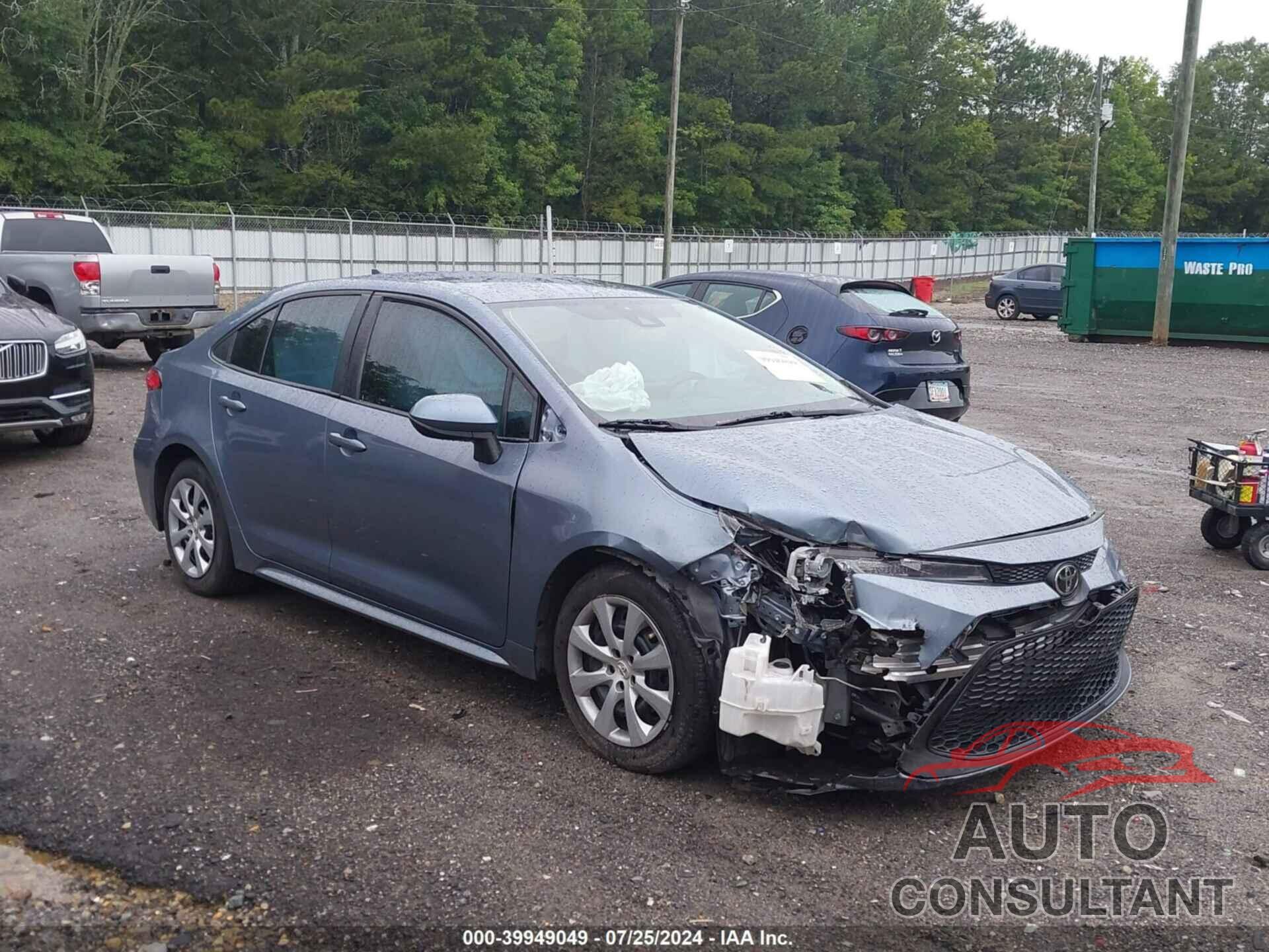 TOYOTA COROLLA 2020 - 5YFEPRAE3LP084728