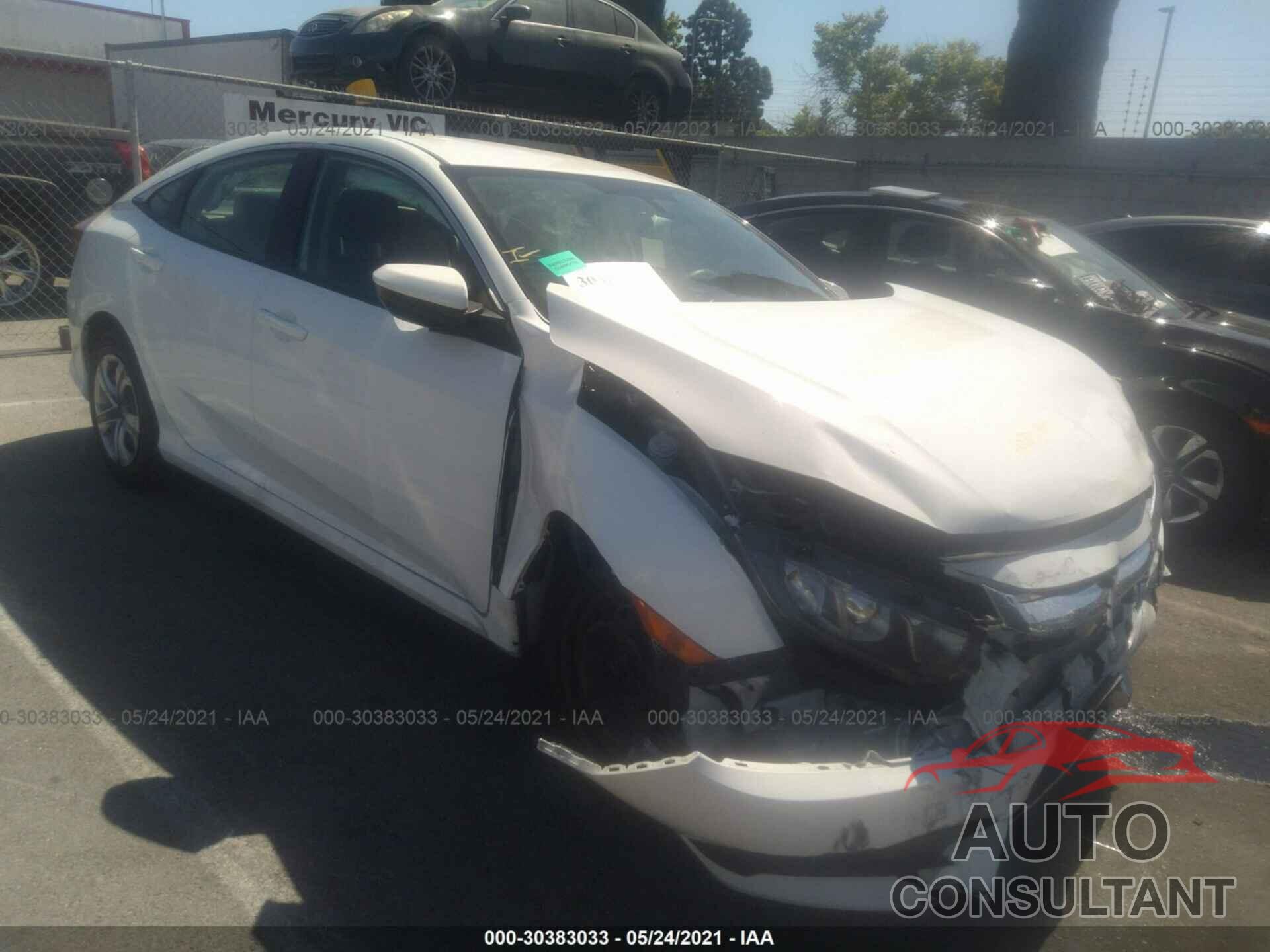 HONDA CIVIC SEDAN 2018 - 2HGFC2F57JH536104