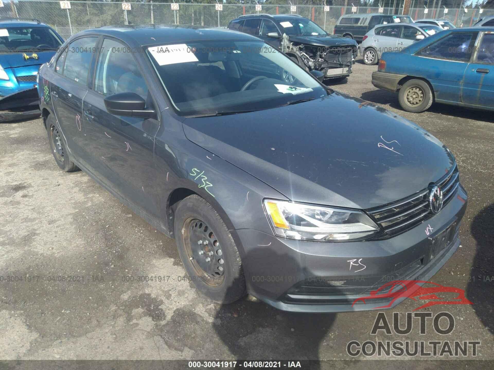 VOLKSWAGEN JETTA SEDAN 2016 - 3VW167AJXGM392735