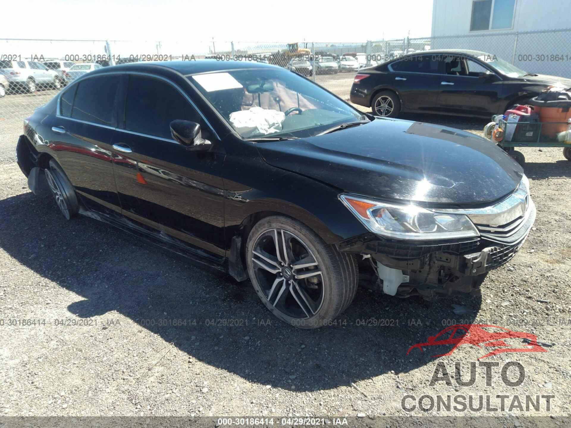 HONDA ACCORD SEDAN 2017 - 1HGCR2F52HA243821