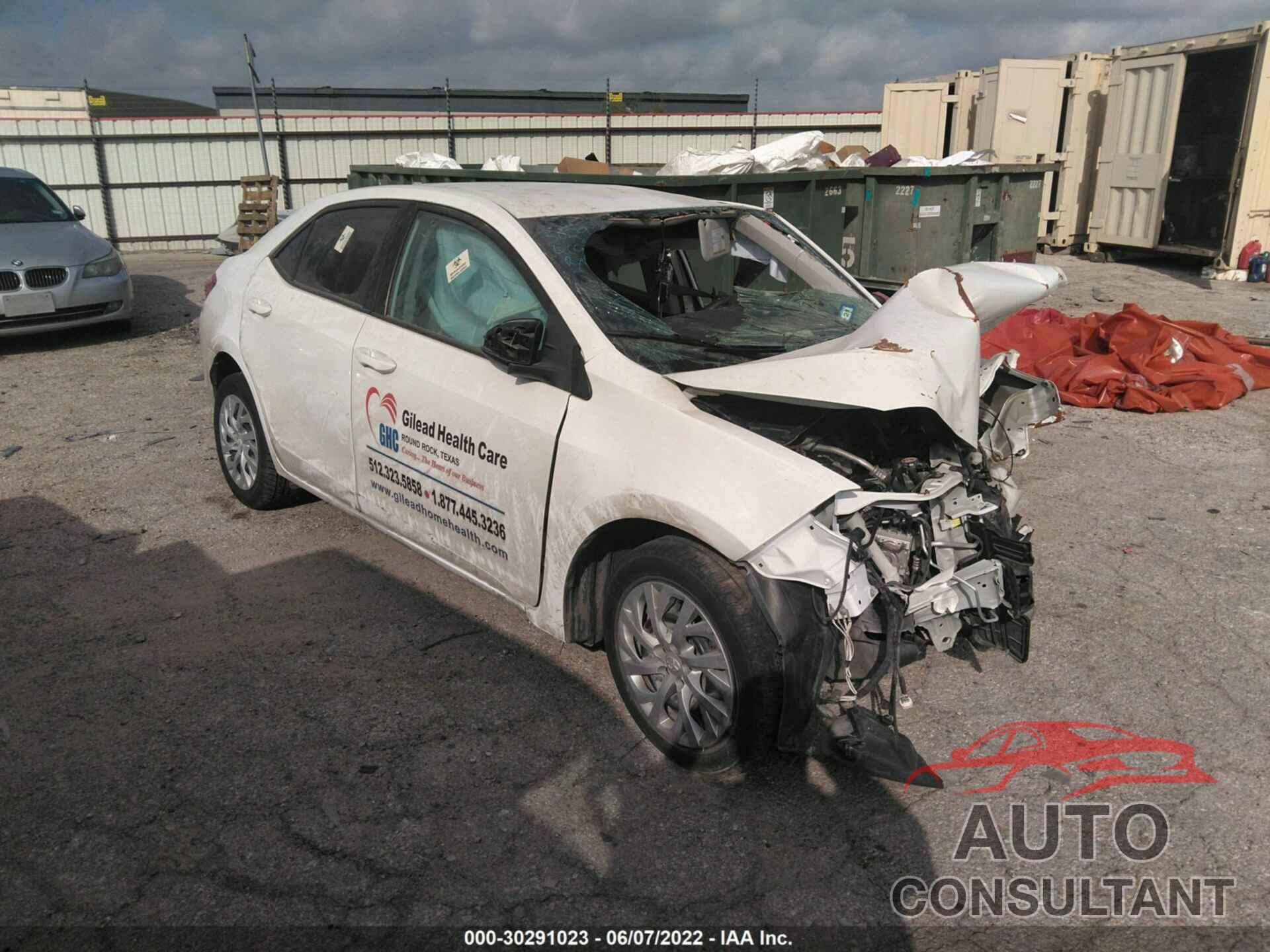 TOYOTA COROLLA 2018 - 5YFBURHE4JP762370
