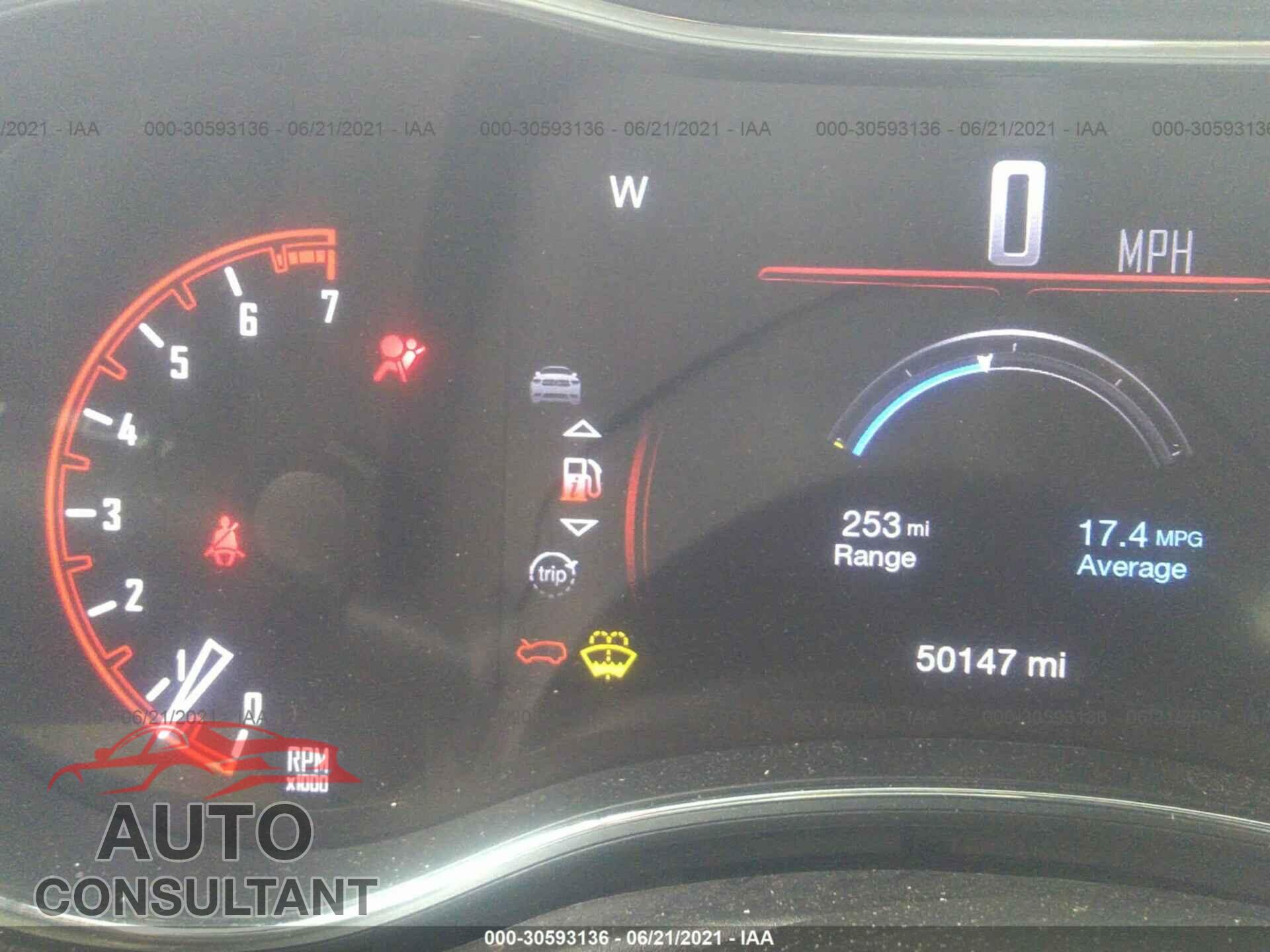 DODGE DURANGO 2017 - 1C4RDJDG9HC871045
