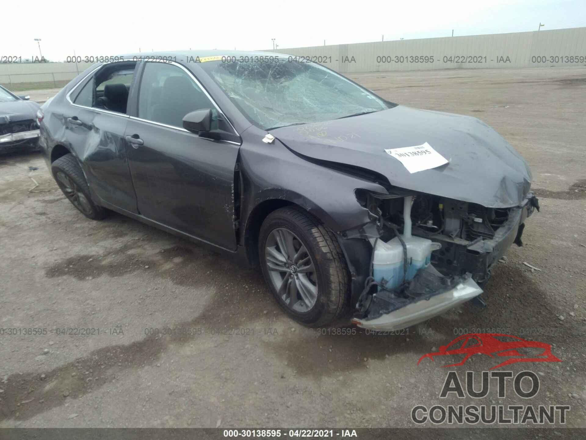 TOYOTA CAMRY 2016 - 4T1BF1FK9GU151066