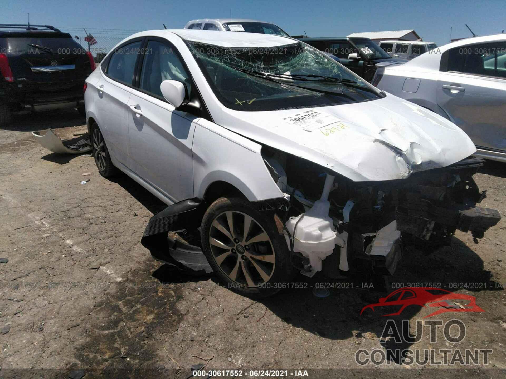 HYUNDAI ACCENT 2017 - KMHCT4AE2HU276024