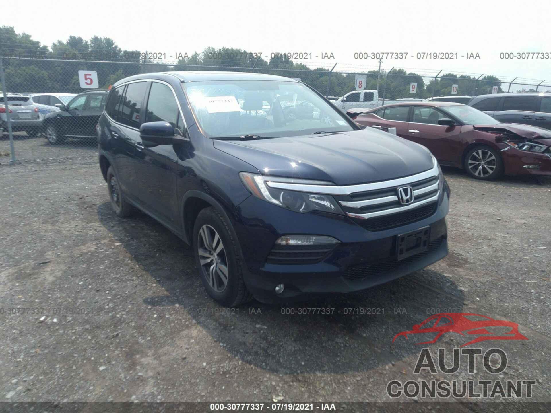 HONDA PILOT 2016 - 5FNYF6H56GB016638