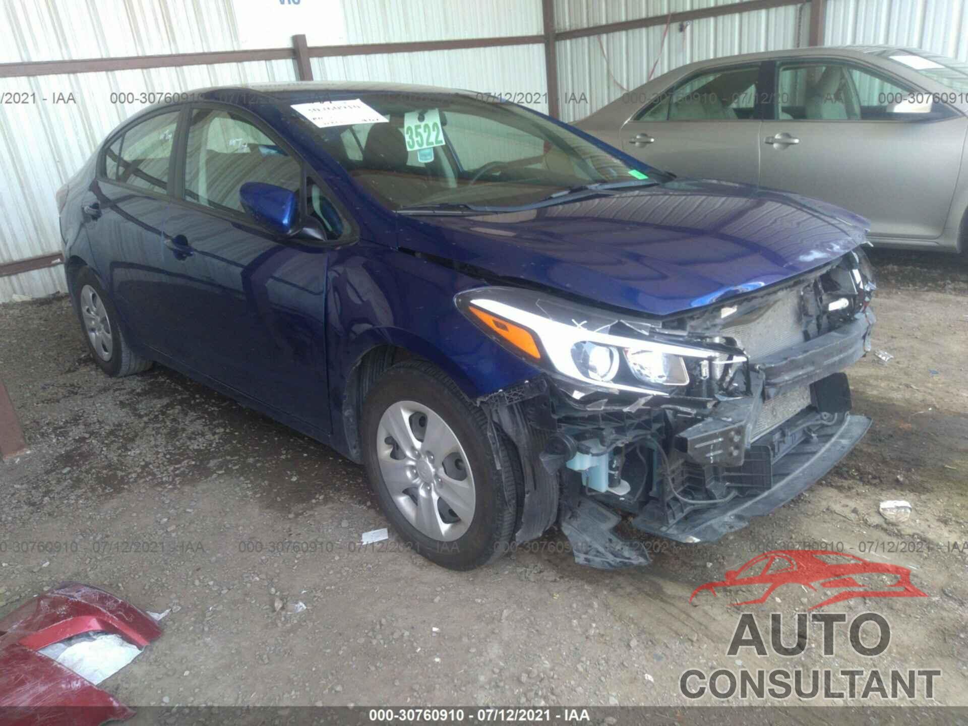 KIA FORTE 2018 - 3KPFK4A7XJE198652