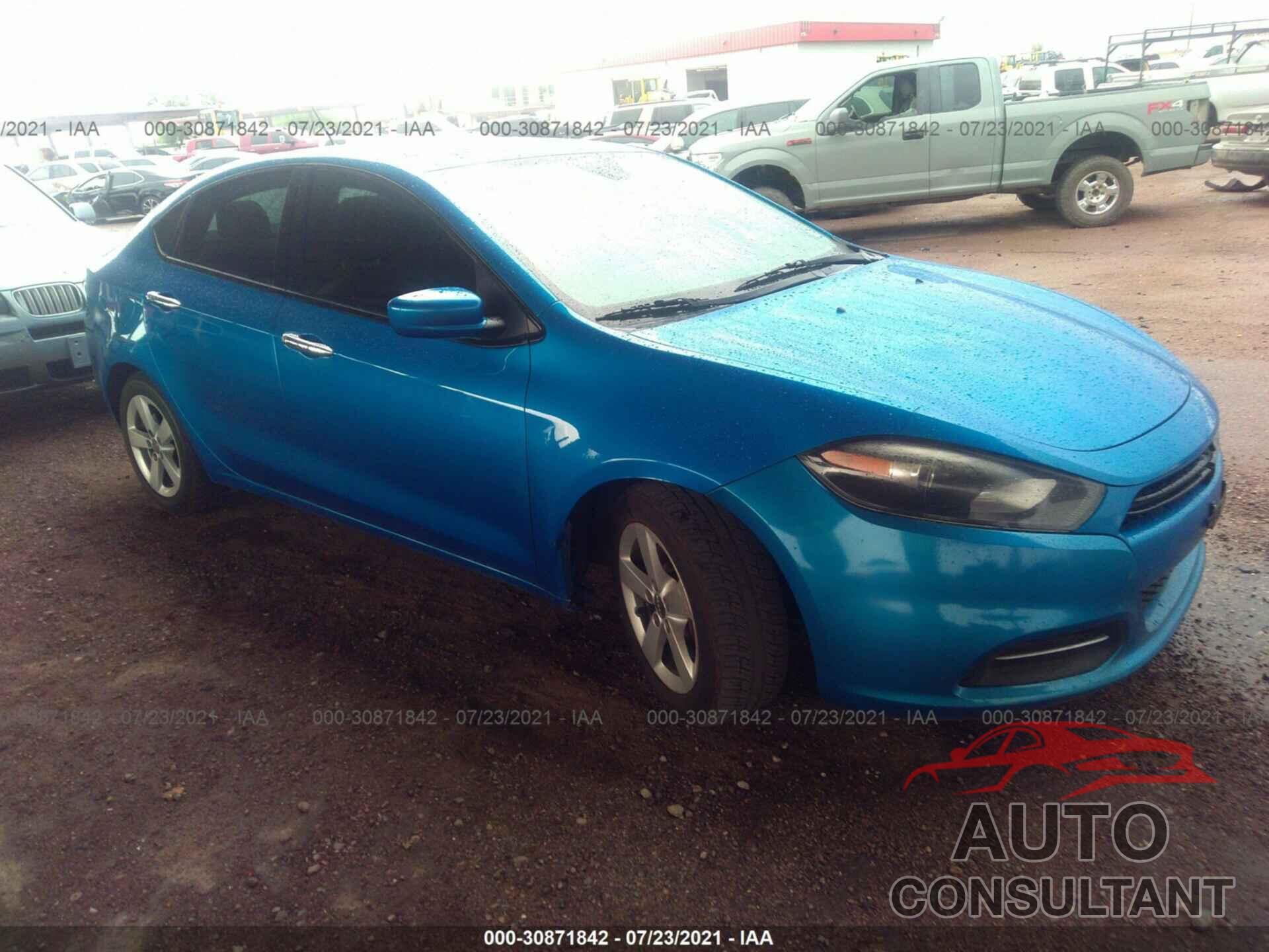 DODGE DART 2015 - 58ADZ1B18LU057759