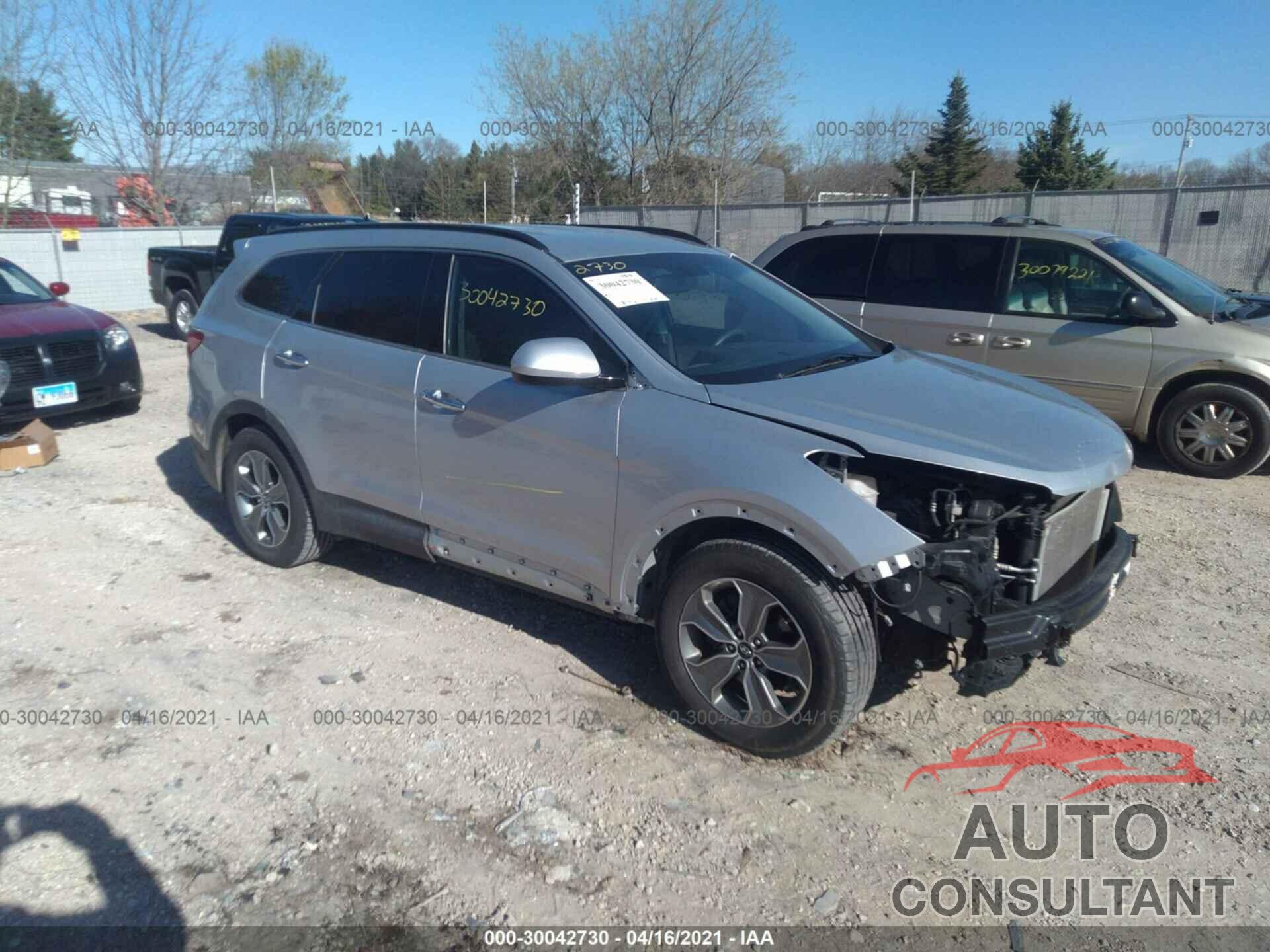 HYUNDAI SANTA FE 2016 - KM8SMDHF7GU153471