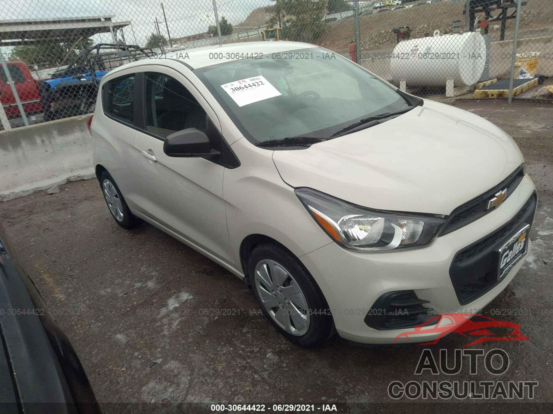 CHEVROLET SPARK 2017 - KL8CB6SA6HC827035
