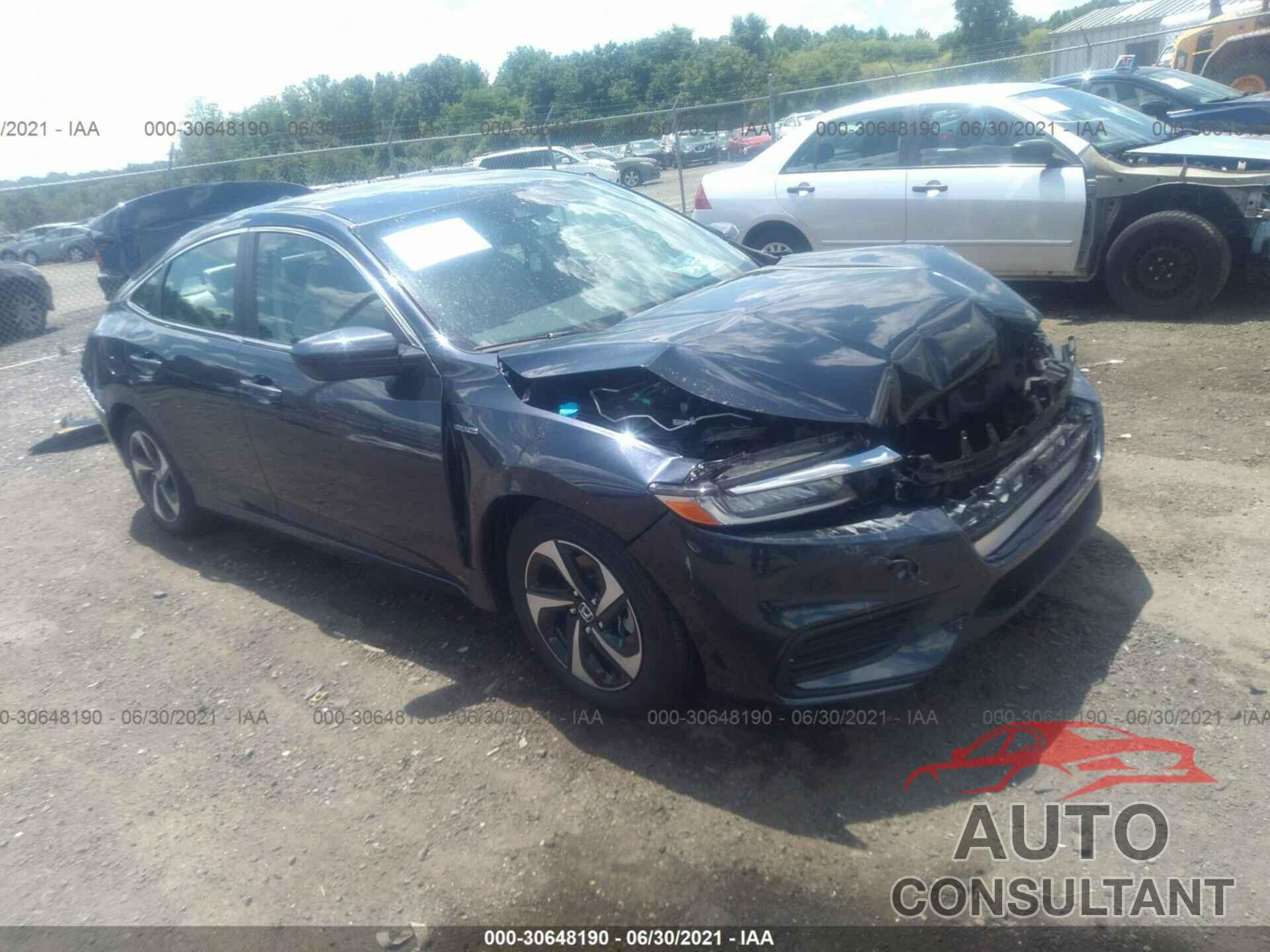 HONDA INSIGHT 2021 - 19XZE4F58ME006547