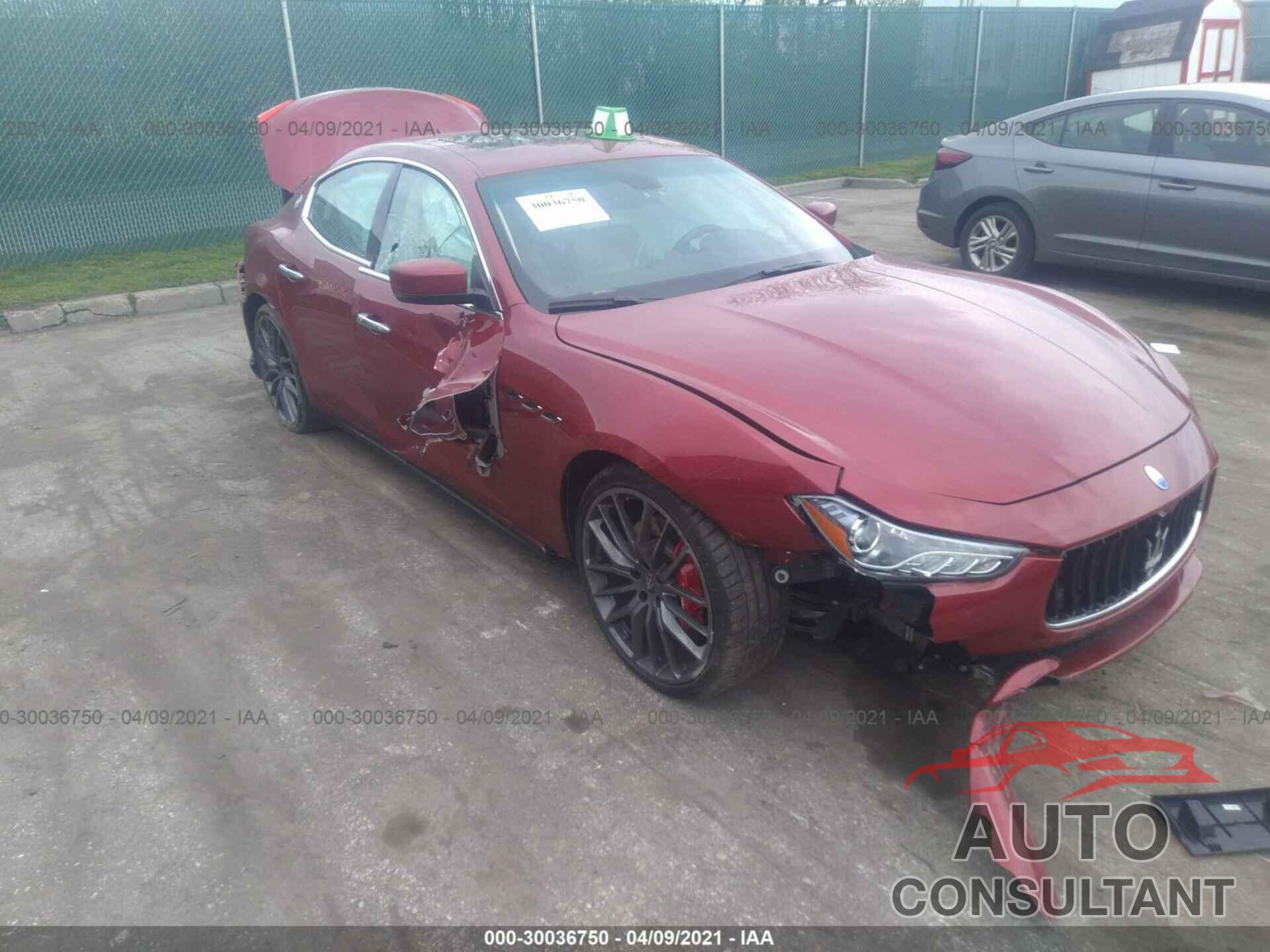 MASERATI GHIBLI 2016 - ZAM57RTA0G1186021