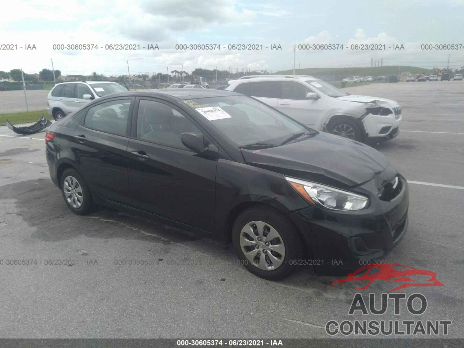 HYUNDAI ACCENT 2017 - KMHCT4AE6HU351968