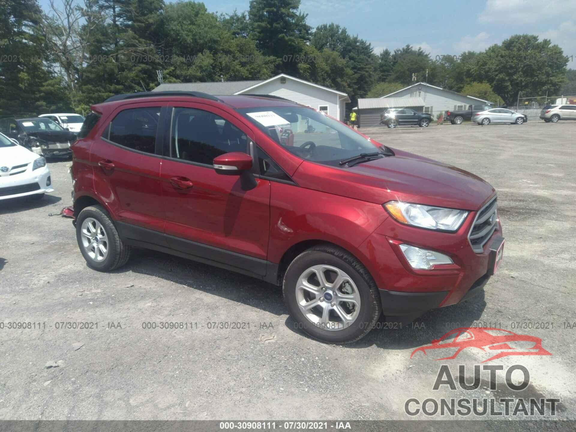 FORD ECOSPORT 2020 - MAJ3S2GE9LC391419