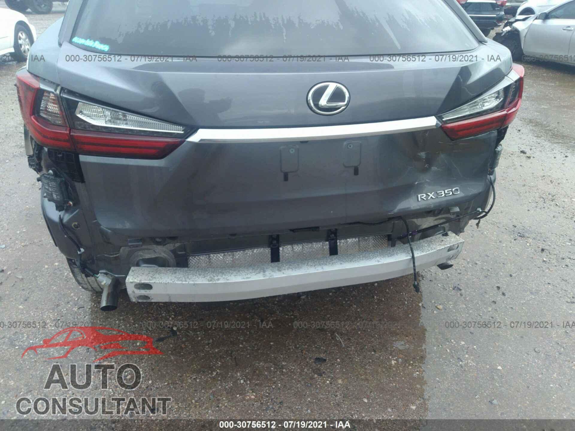 LEXUS RX 2017 - 2T2ZZMCA6HC041593