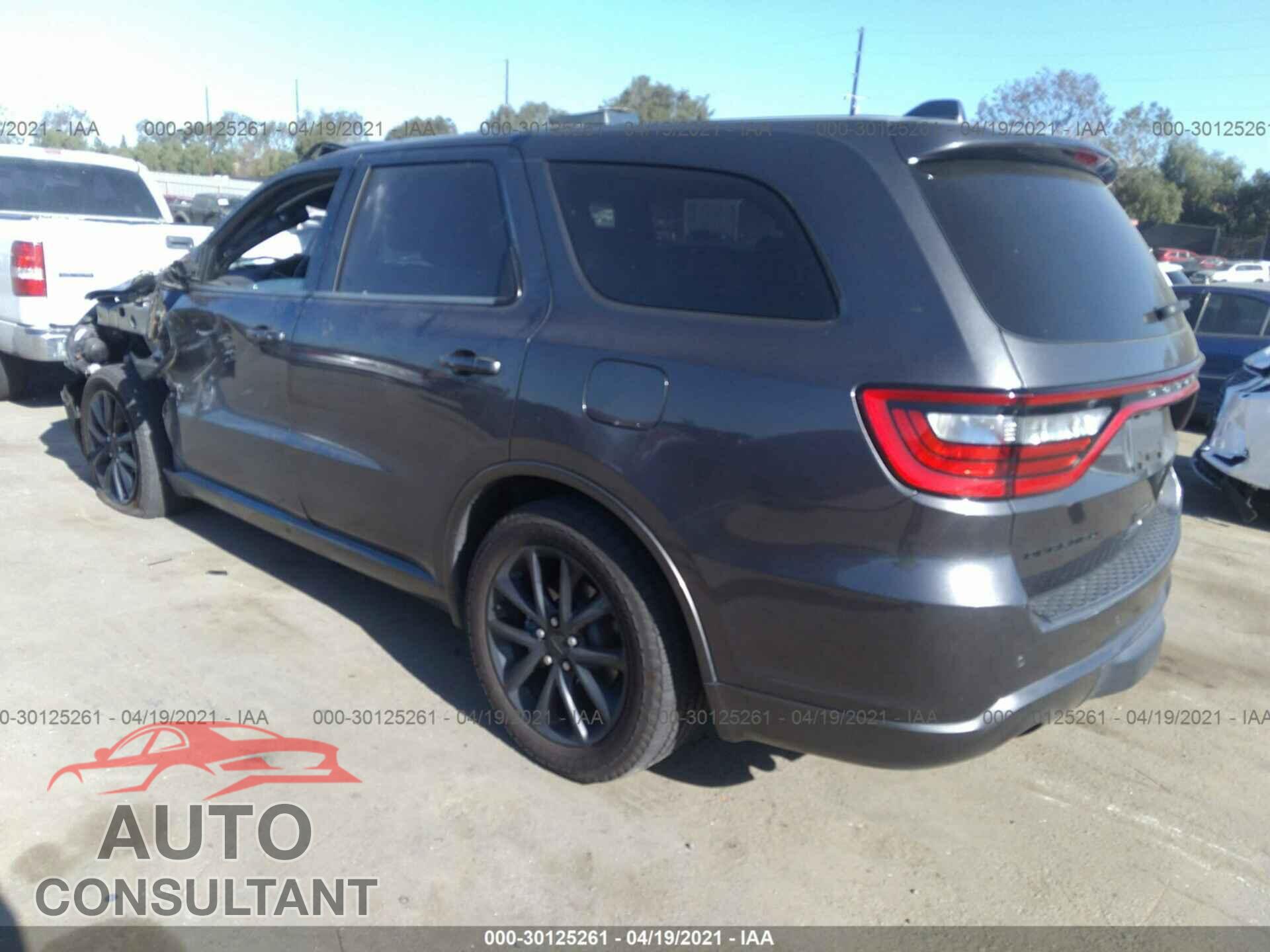 DODGE DURANGO 2017 - 1C4SDHCT6HC936488