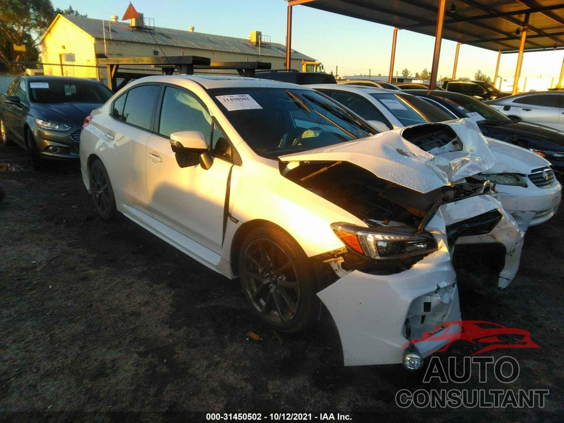 SUBARU WRX 2018 - JF1VA1F64J9810836