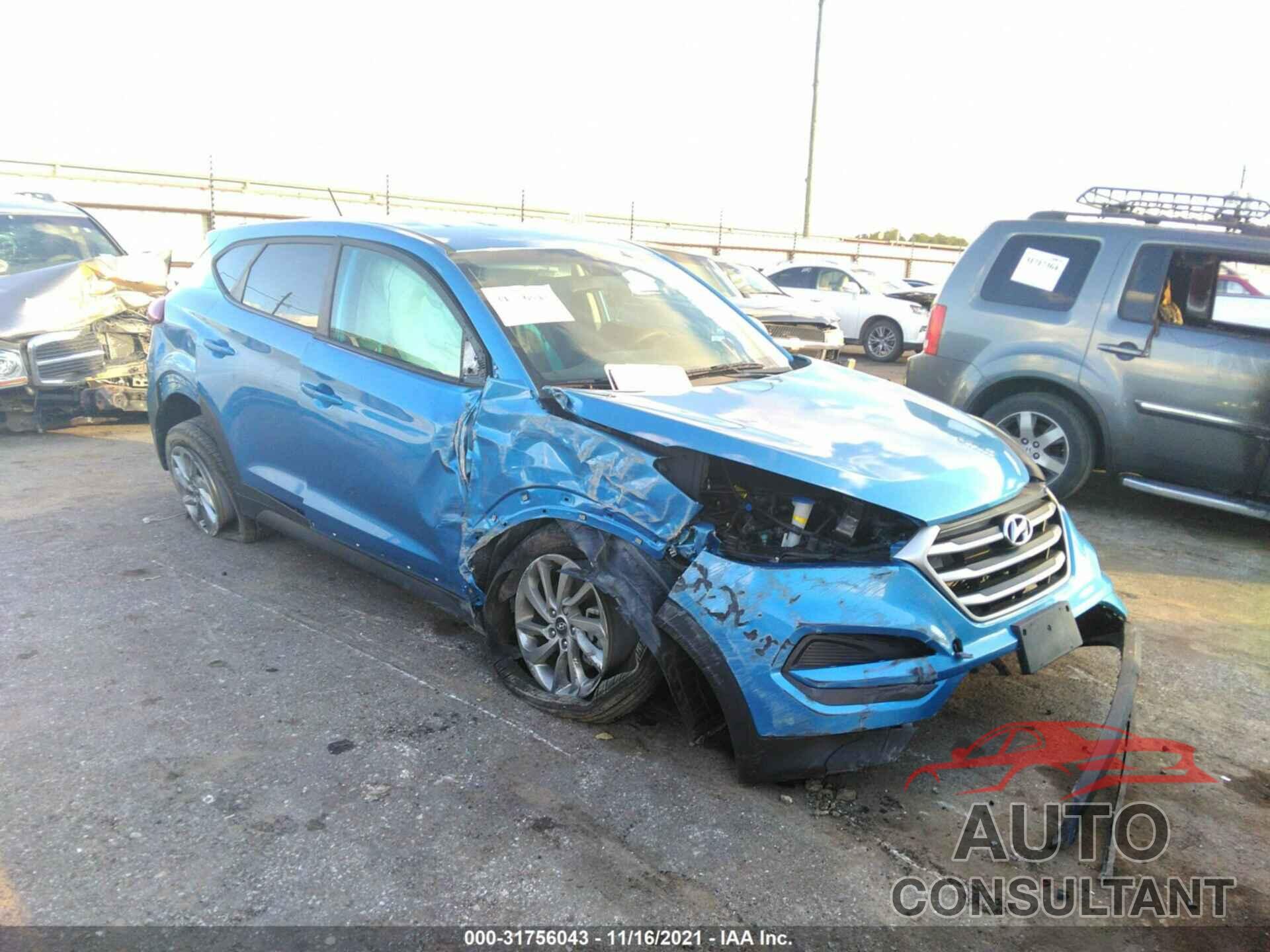 HYUNDAI TUCSON 2018 - KM8J23A47JU624515