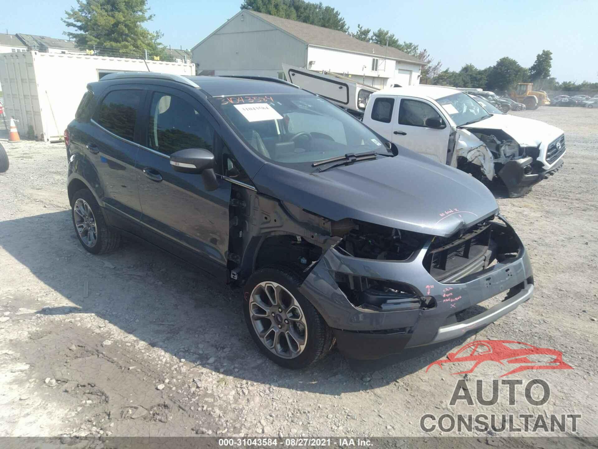 FORD ECOSPORT 2019 - MAJ6S3KL0KC270107