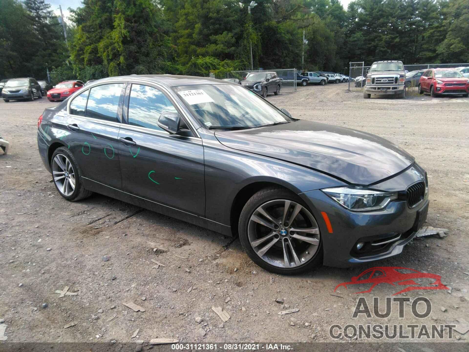 BMW 3 SERIES 2018 - WBA8D9G55JNU67476
