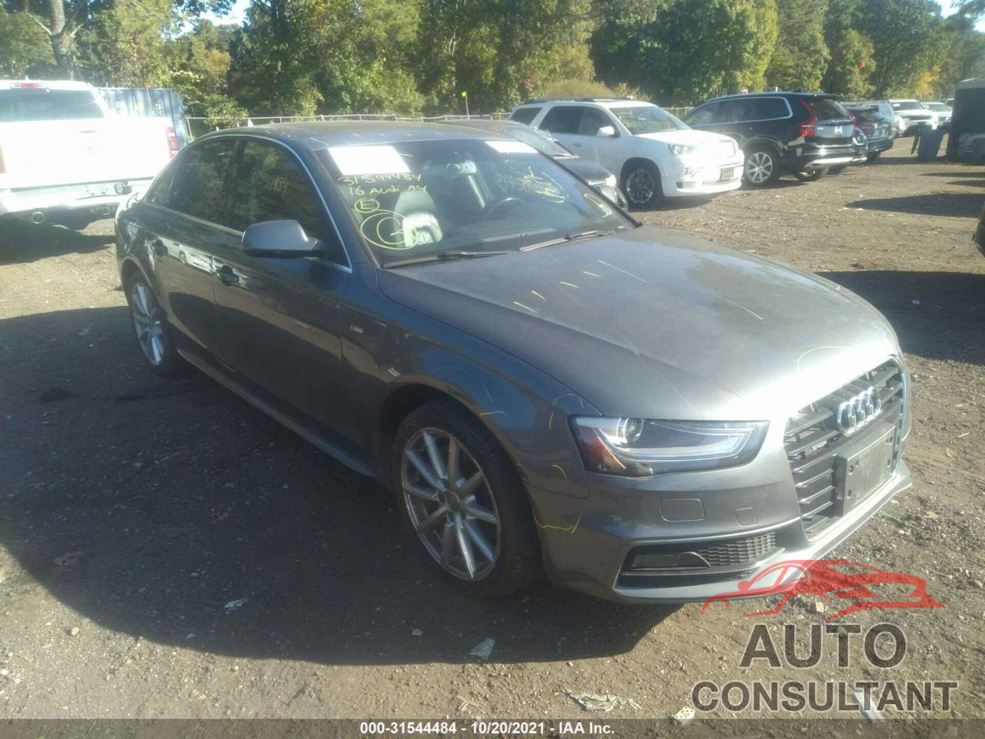 AUDI A4 2016 - WAUFFAFL7GN018554