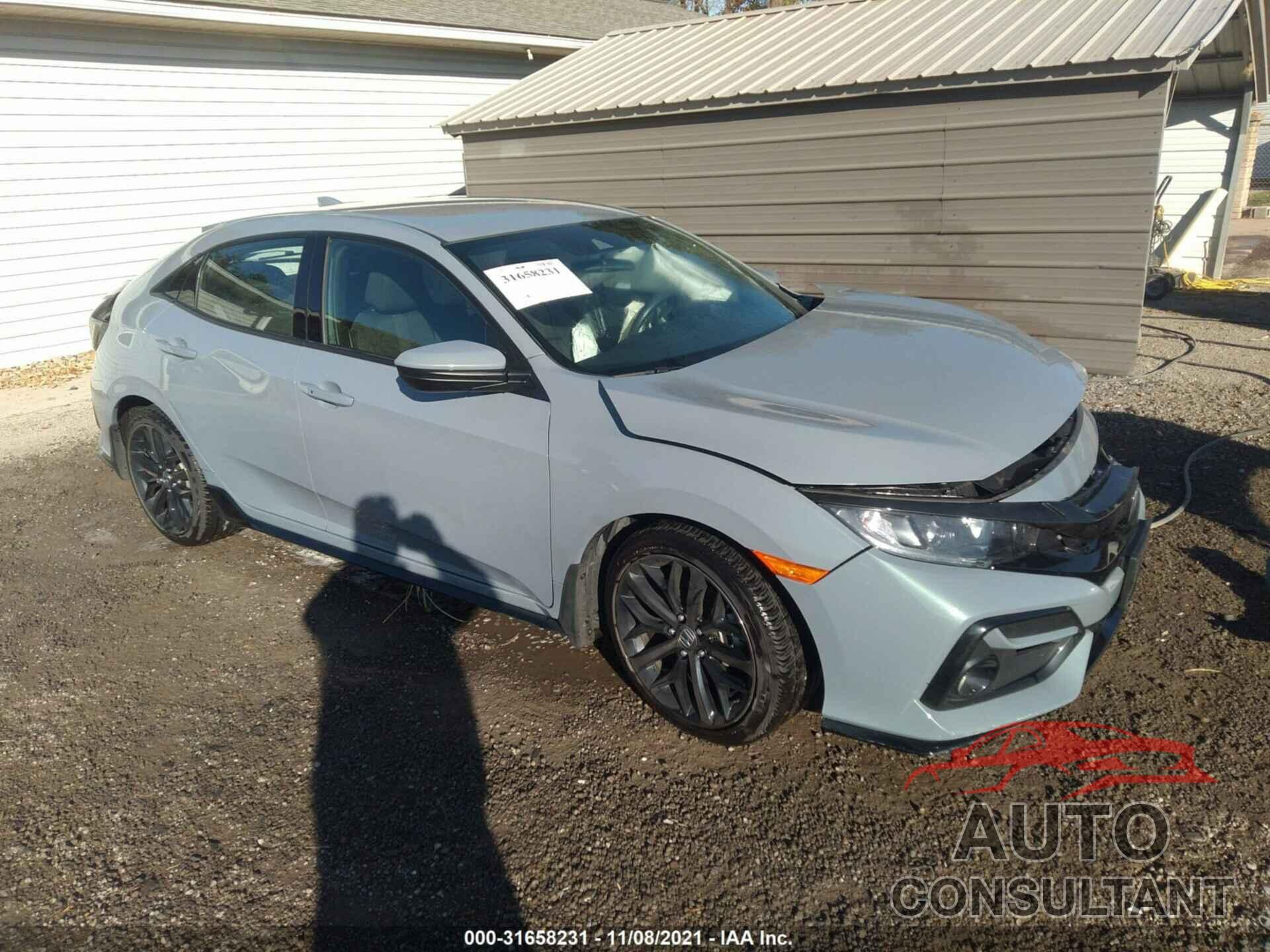 HONDA CIVIC HATCHBACK 2020 - SHHFK7H4XLU221775