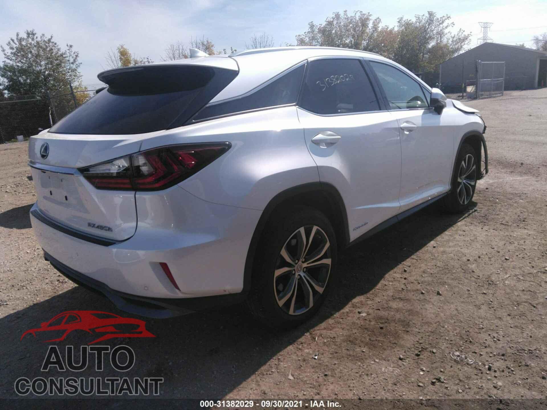 LEXUS RX 2017 - 2T2BGMCA4HC014562