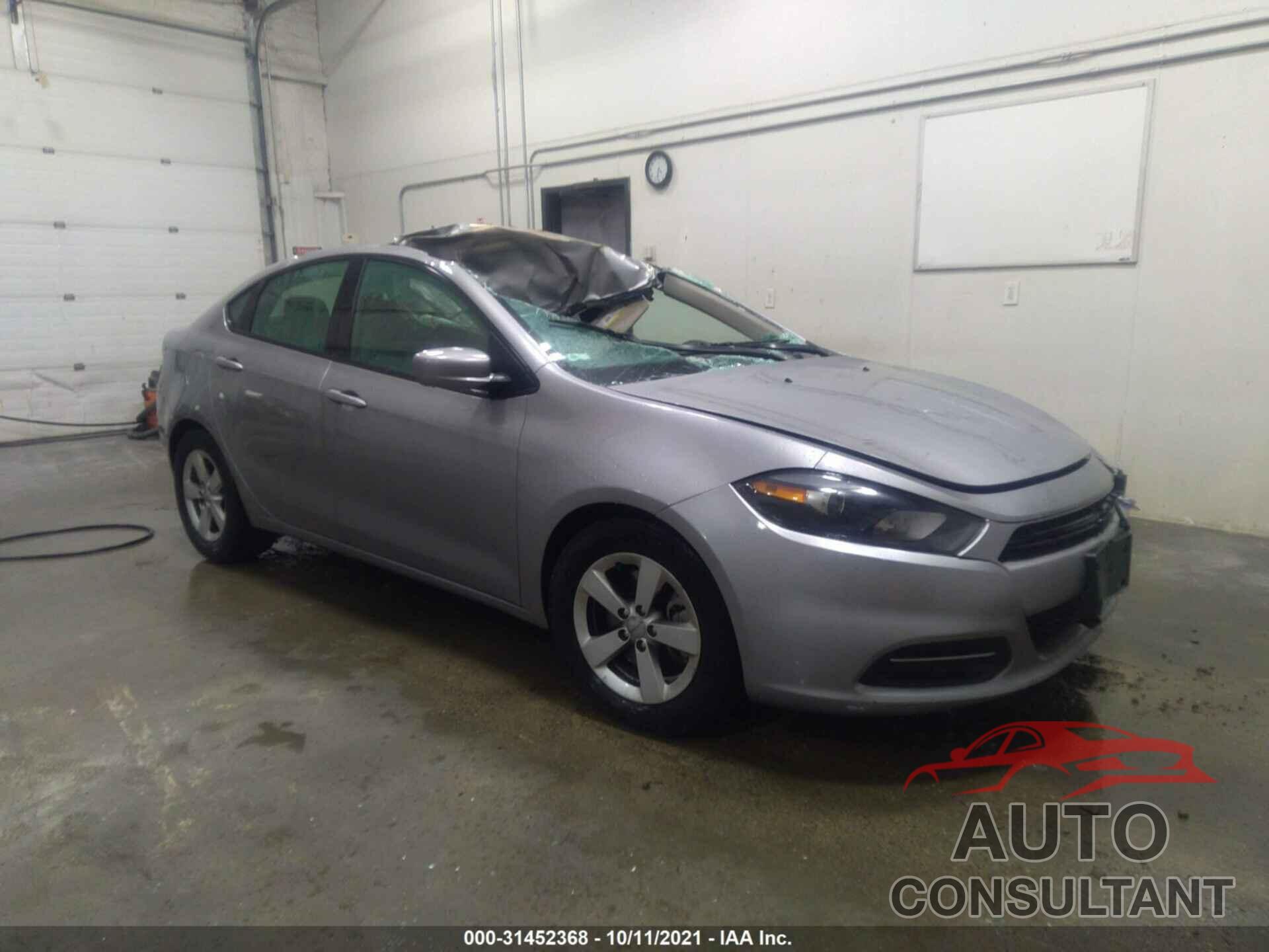 DODGE DART 2016 - 1C3CDFBB4GD736398