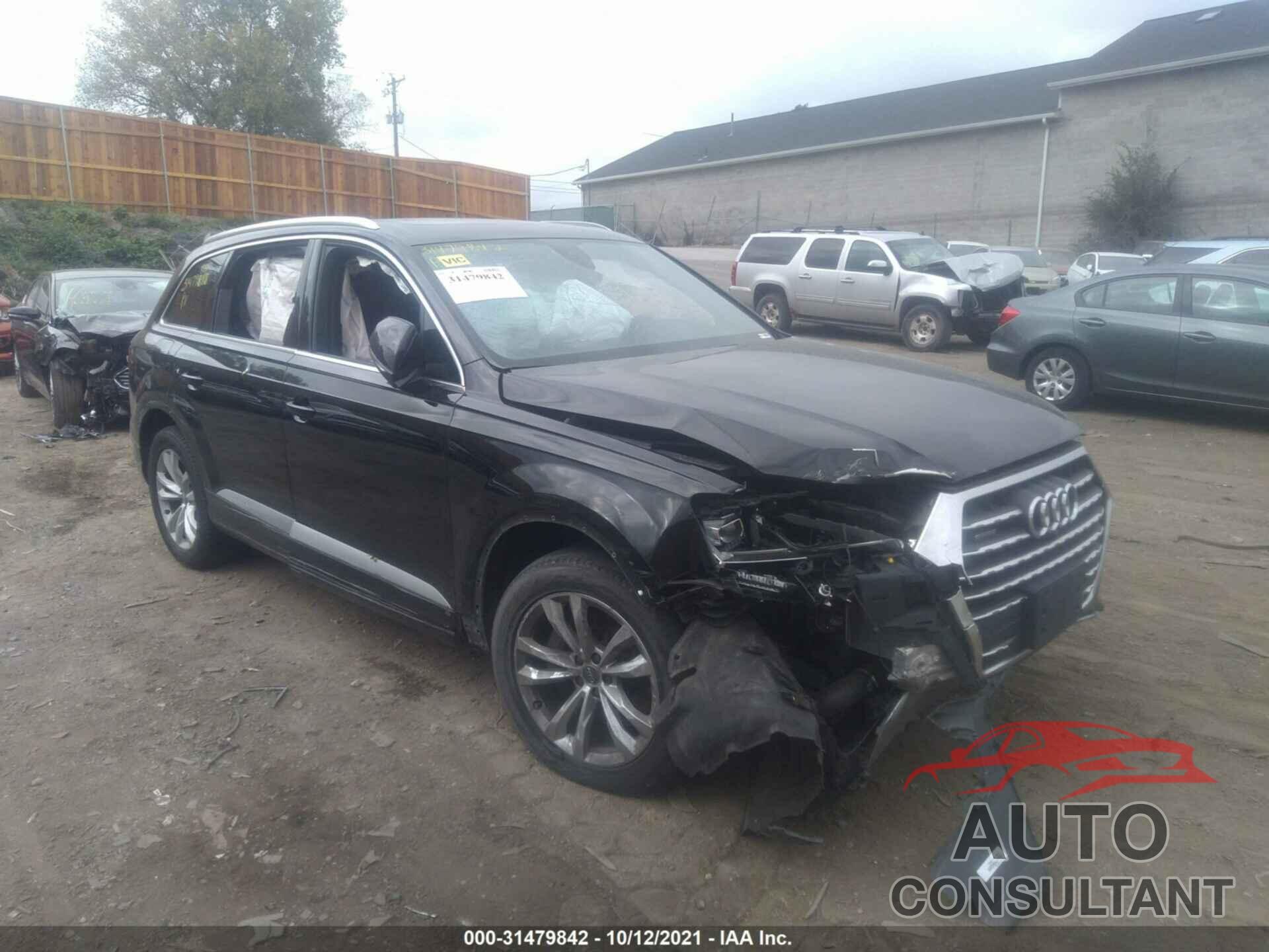 AUDI Q7 2017 - WA1LHAF71HD048122