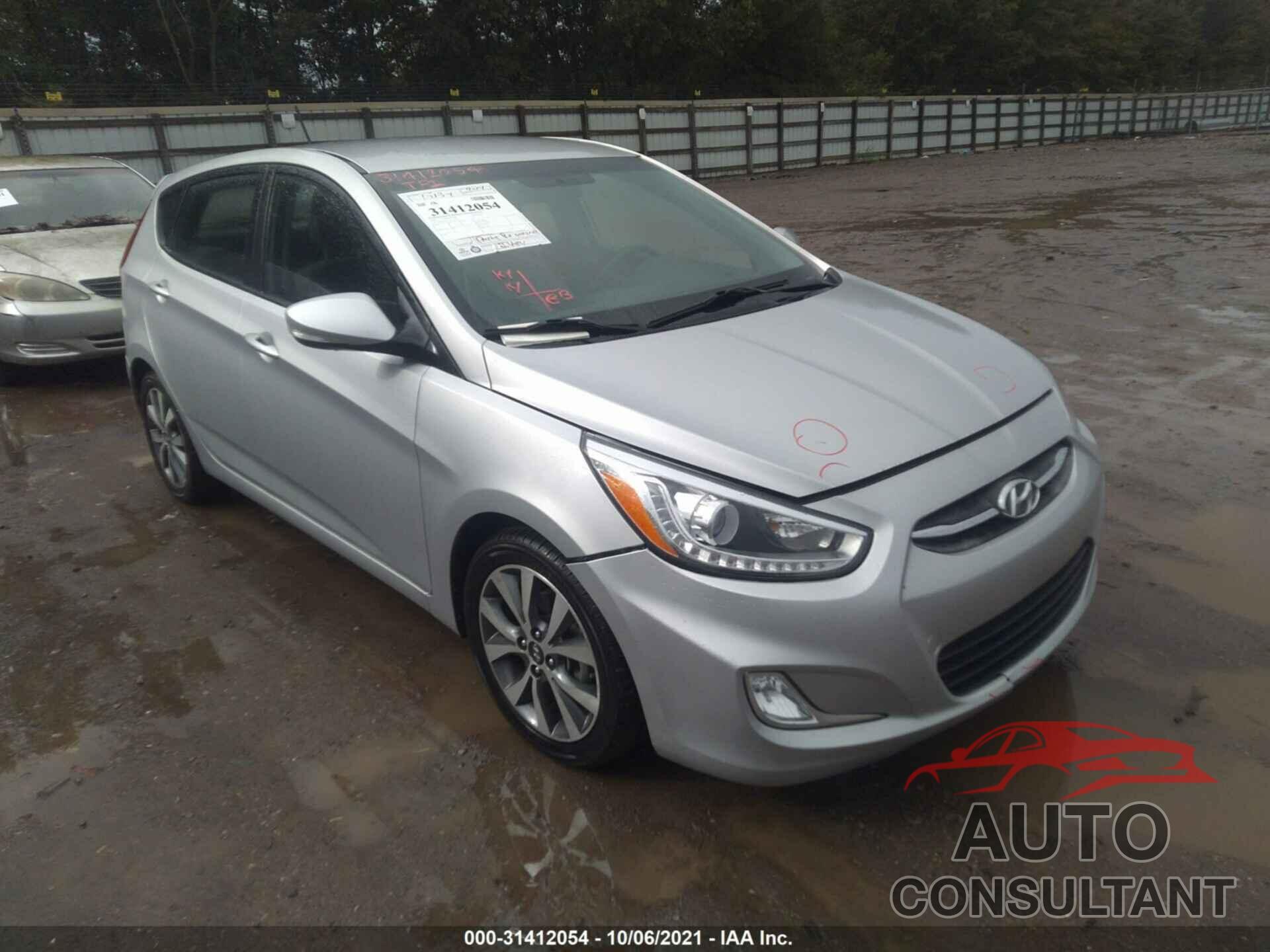 HYUNDAI ACCENT 2017 - KMHCU5AE1HU347524